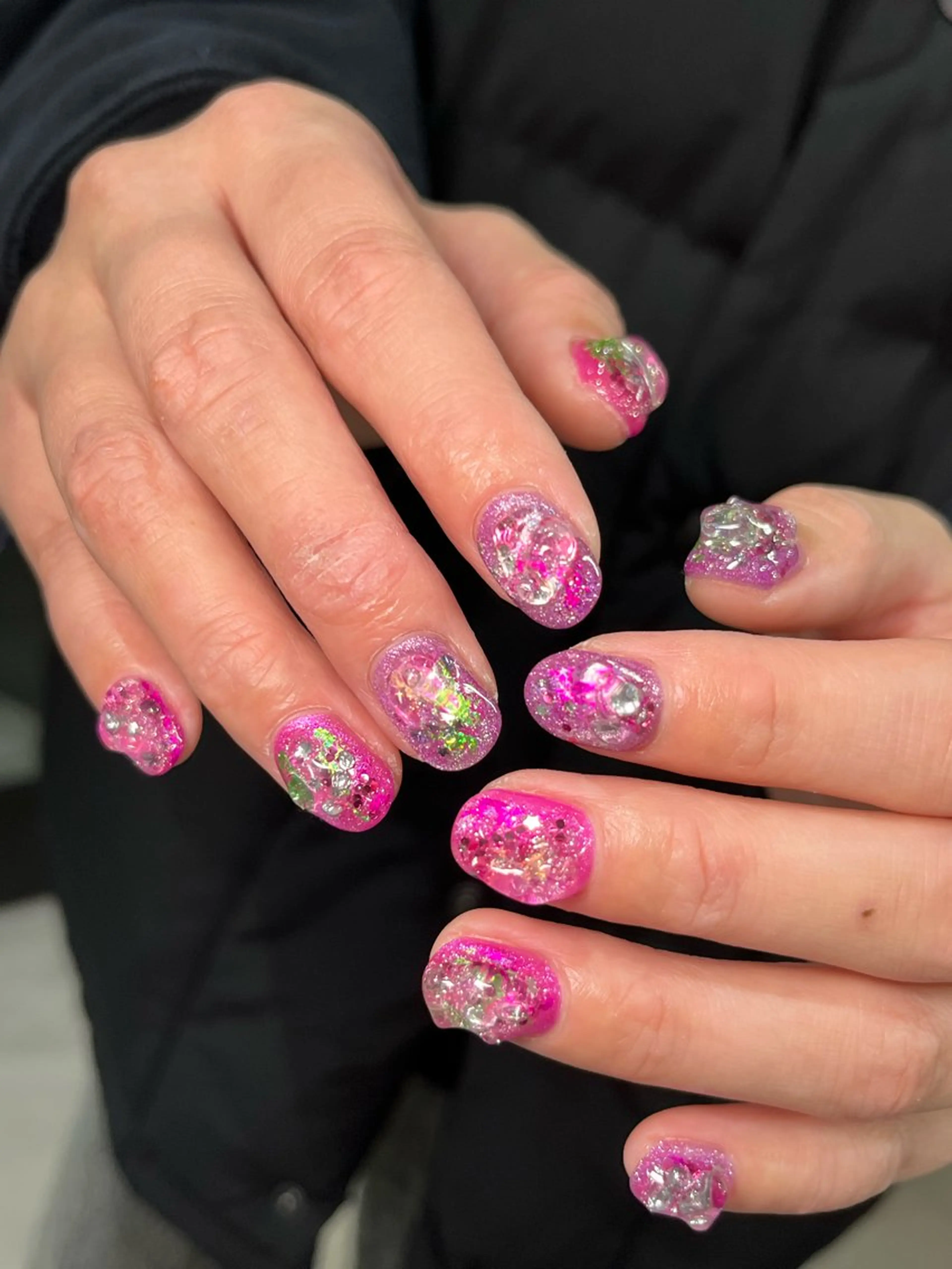 ネイル ハンドネイル Cleo 名古屋駅店 🖤EMIRIのネイルデザイン