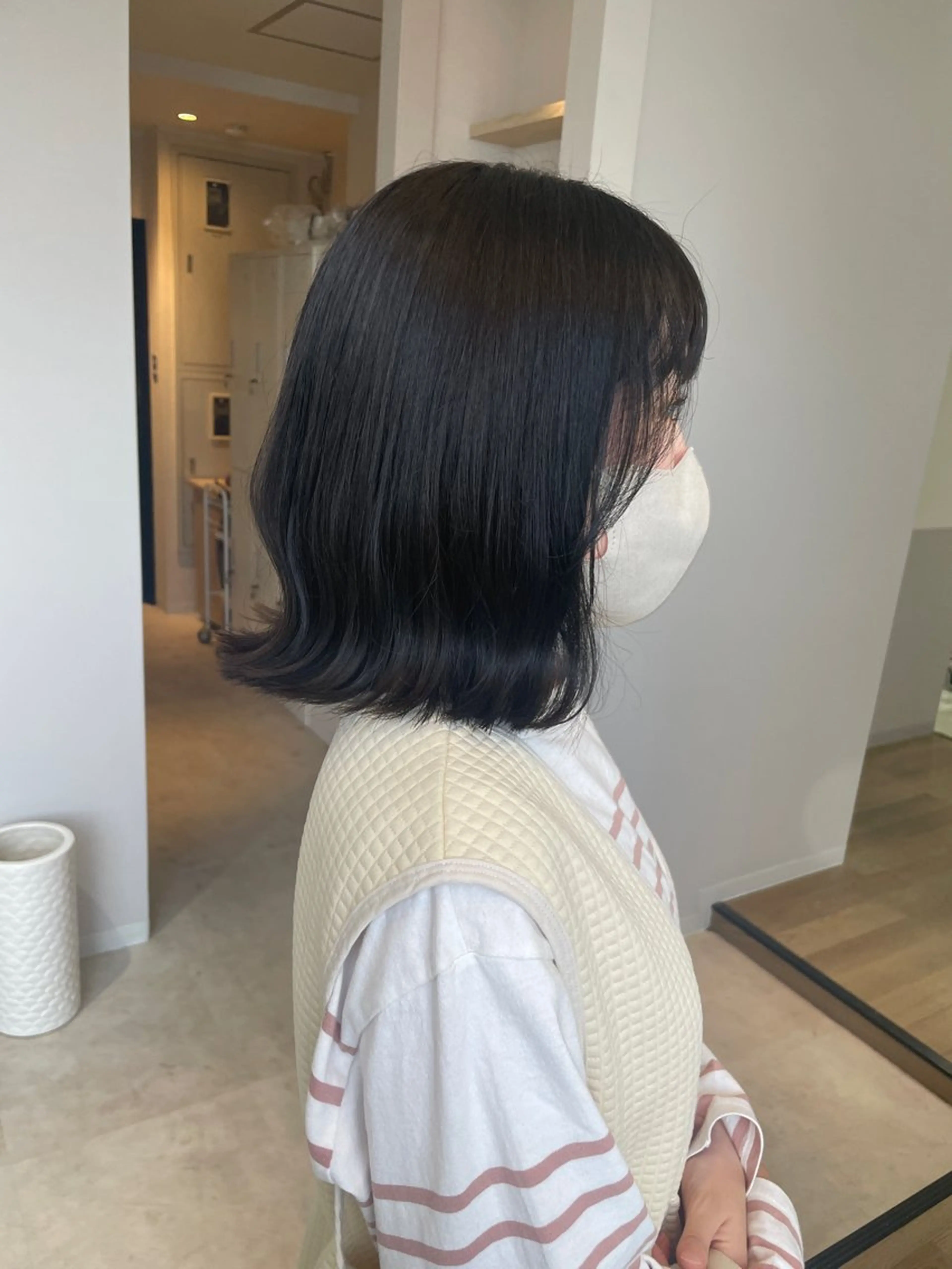 ミディアム カラー 透明感カラー カット トリートメント HARUKA韓国ヘア /Luana梅田のヘアスタイル