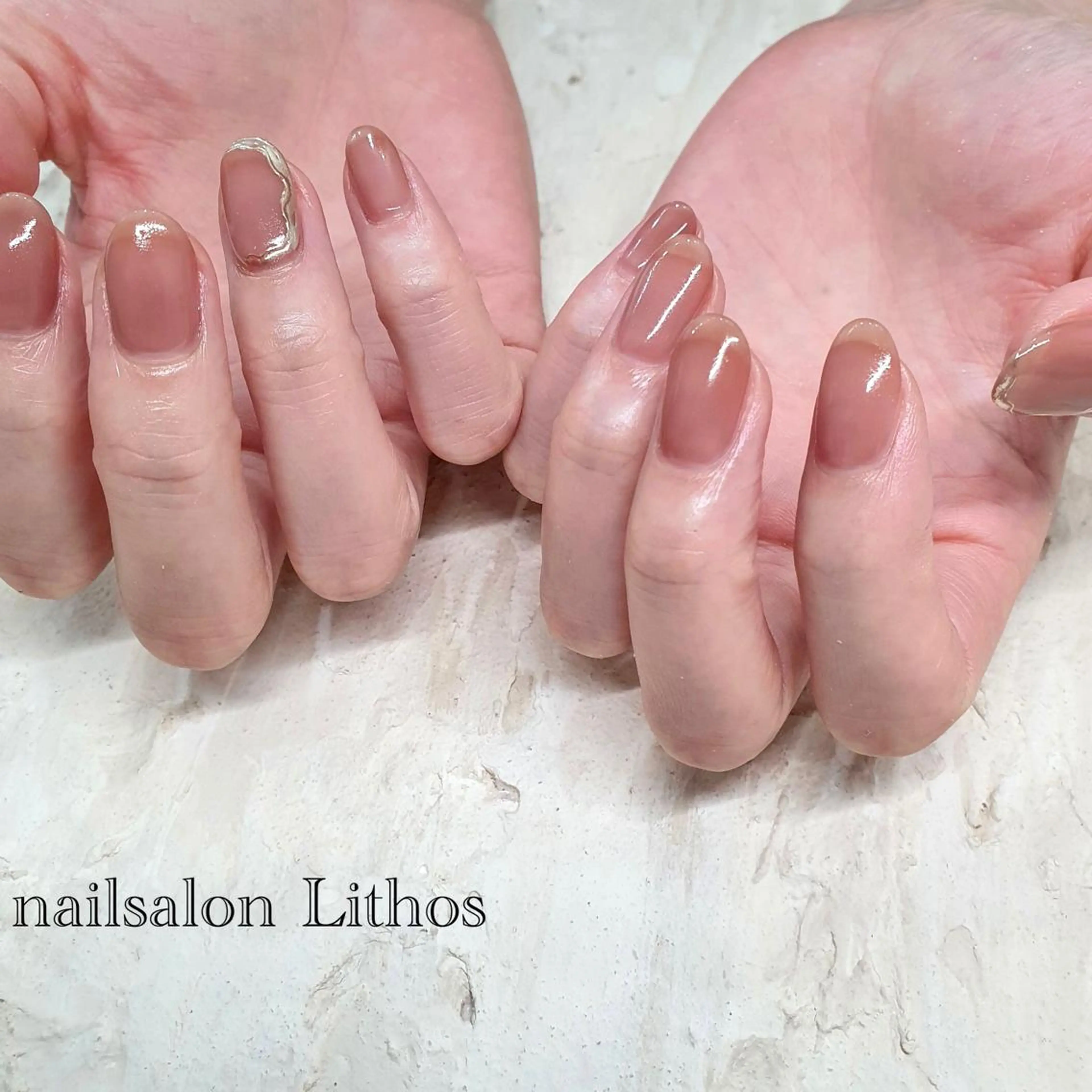ネイル ハンドネイル nailsalon Lithos所属・nailsalon Recontreのネイルデザイン