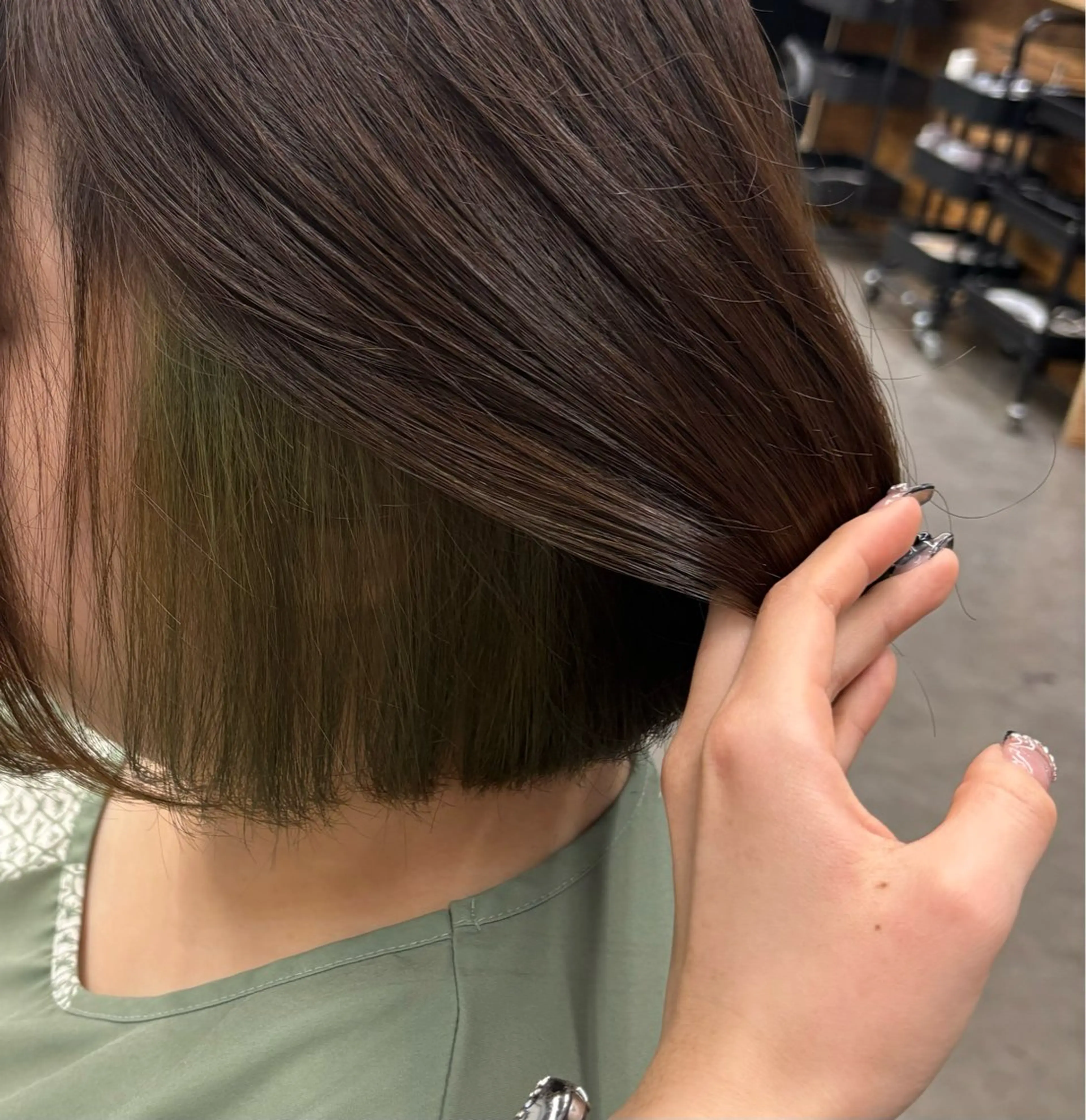 ショート カラー ゆりか /透明感カラーのヘアスタイル