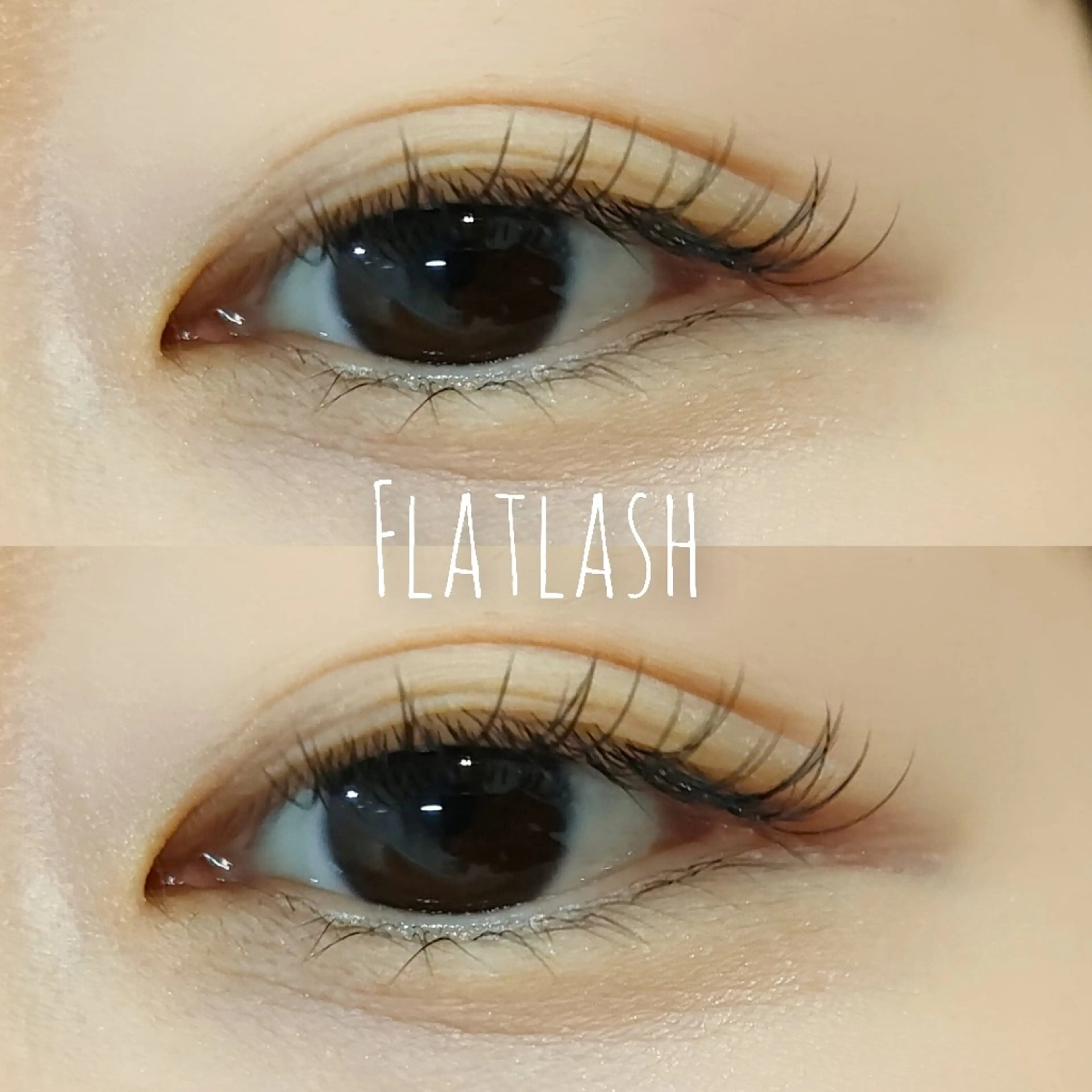 マツエク・マツパ フラットラッシュ M's　nail所属・emma. nakamuraのマツエク・マツパデザイン