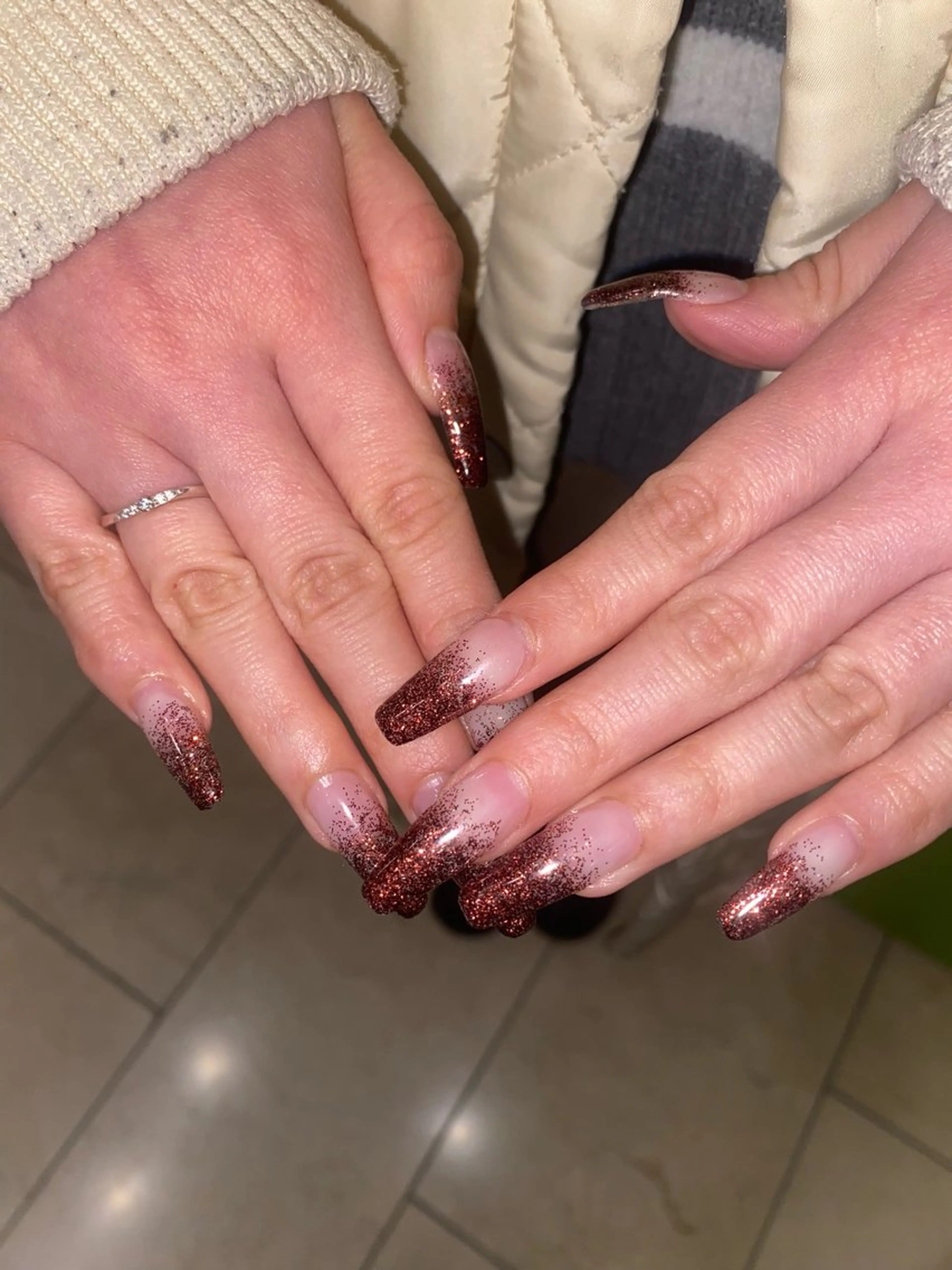 《hand》ラメグラデーションの写真