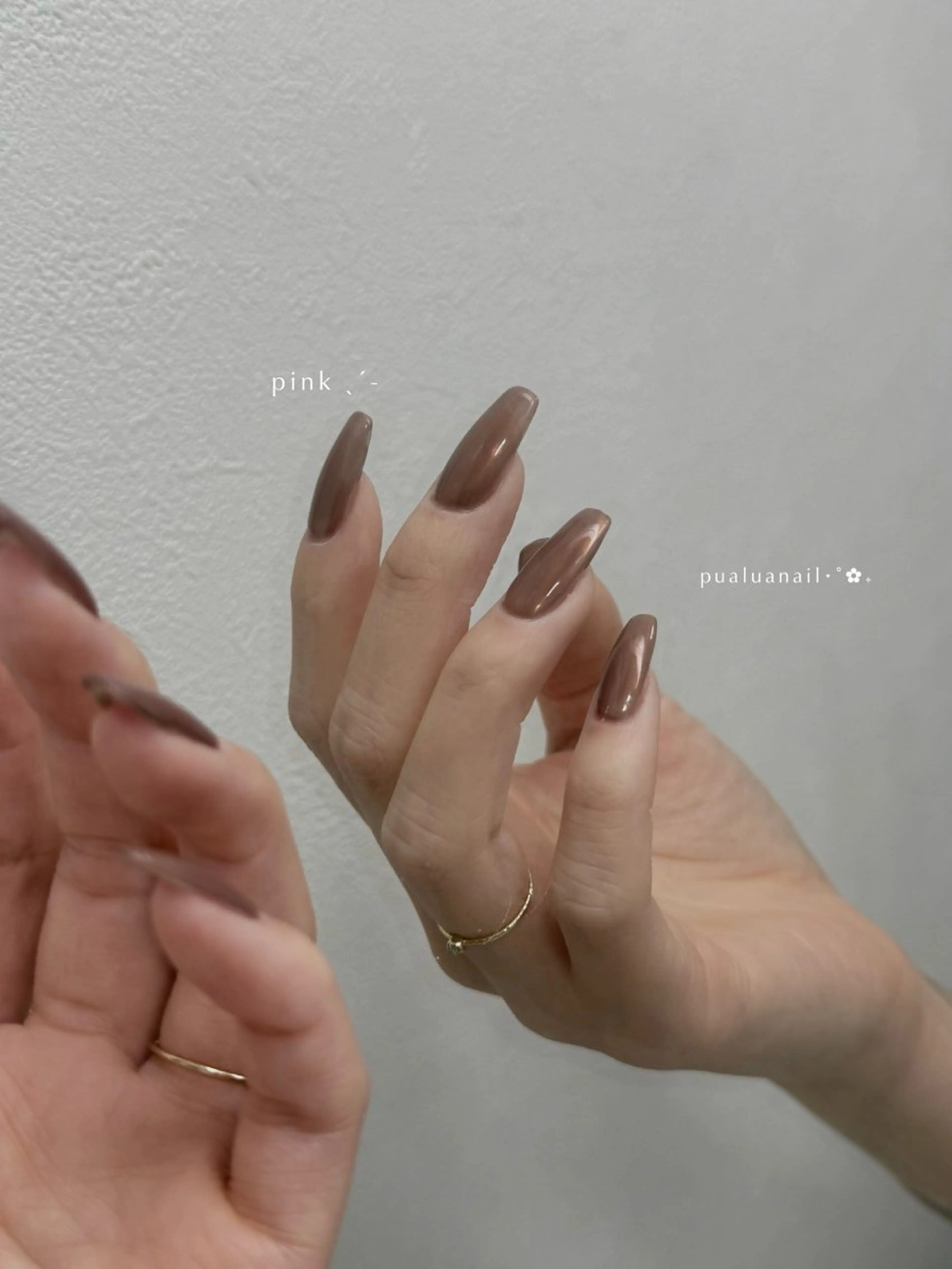 ネイル ワンカラーネイル ハンドネイル pualua miharuのネイルデザイン