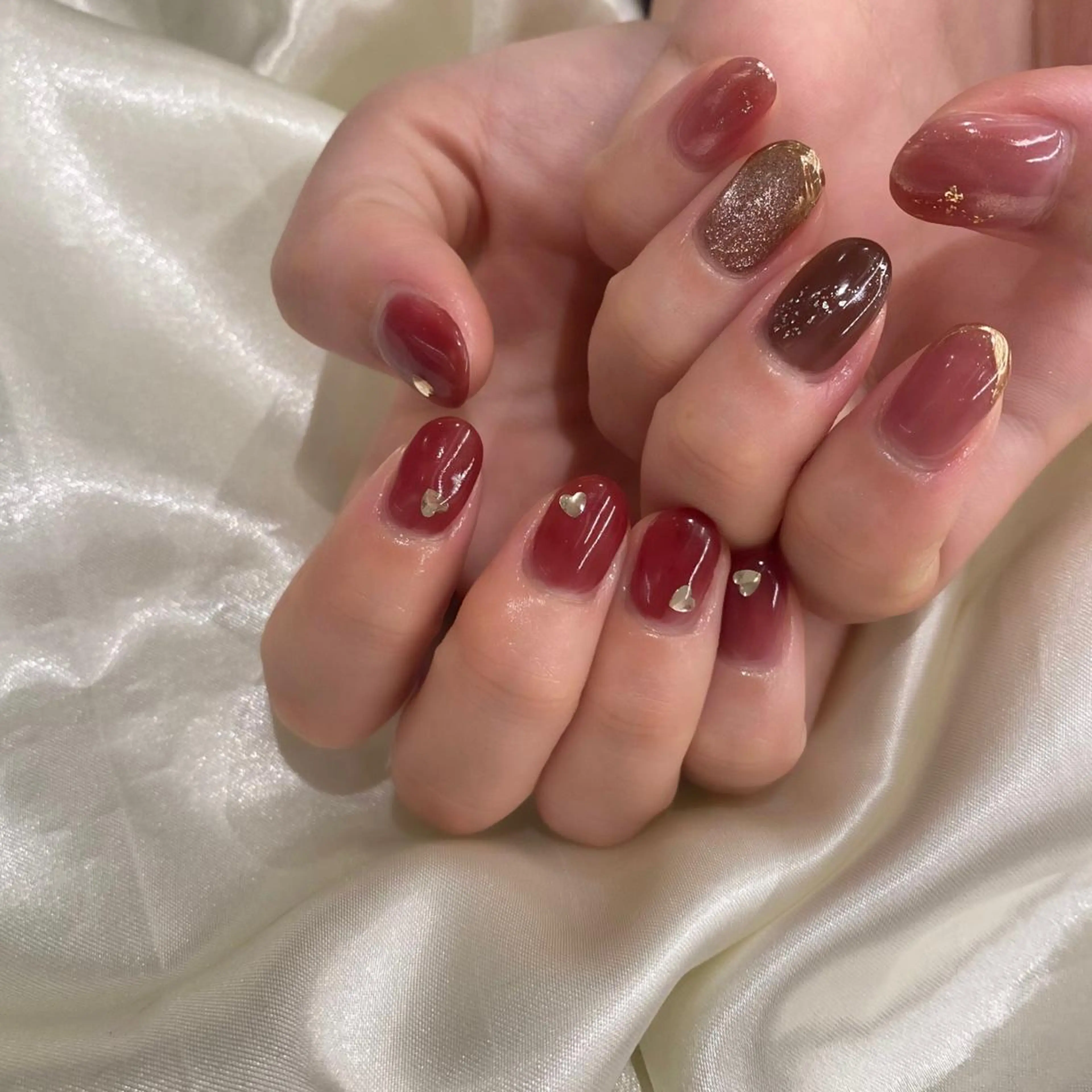 ネイル ハンドネイル Yuriko Omi パラジェル/渋谷のネイルデザイン