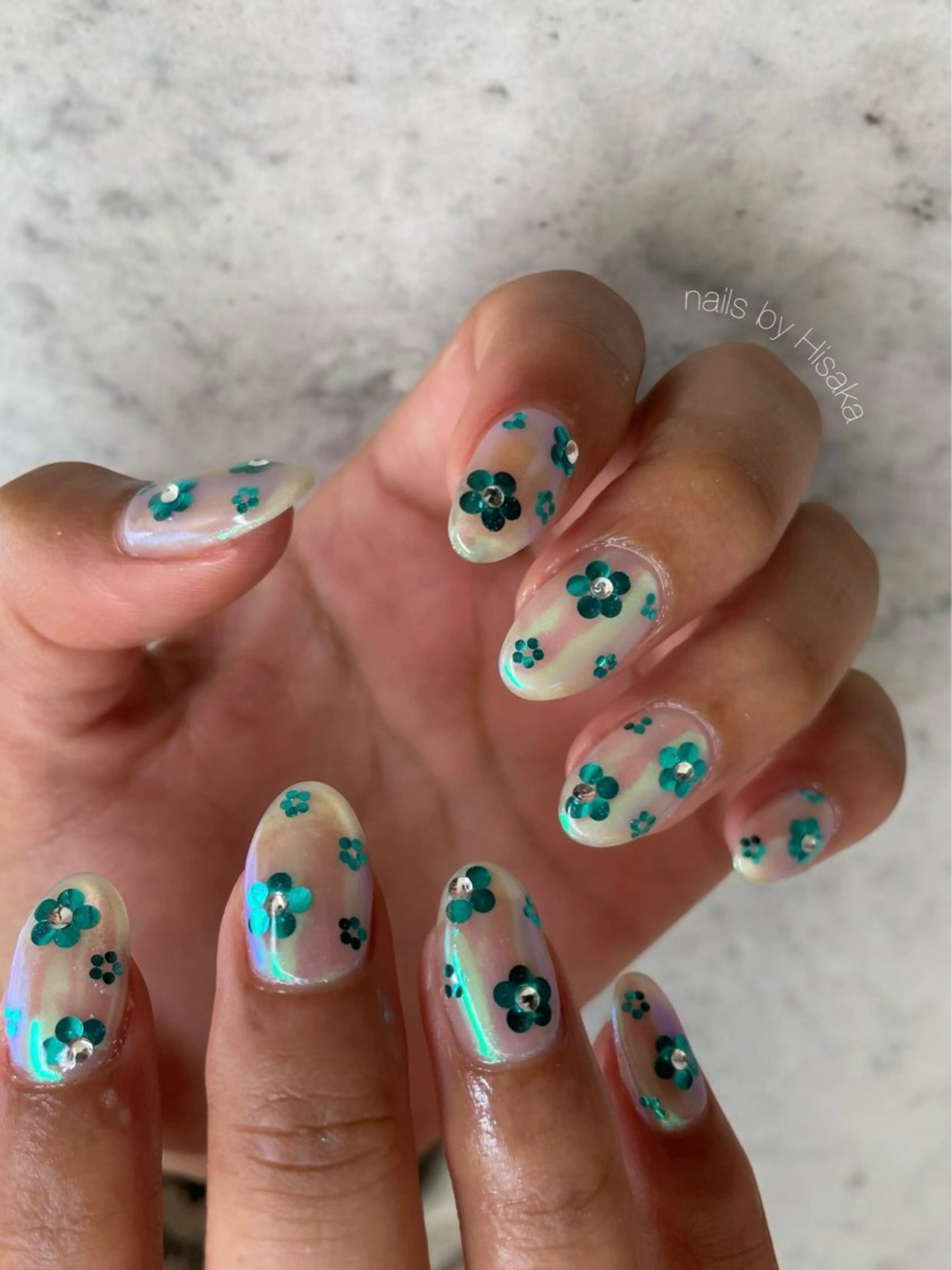 ネイル ハンドネイル Hisaka Mikiのネイルデザイン