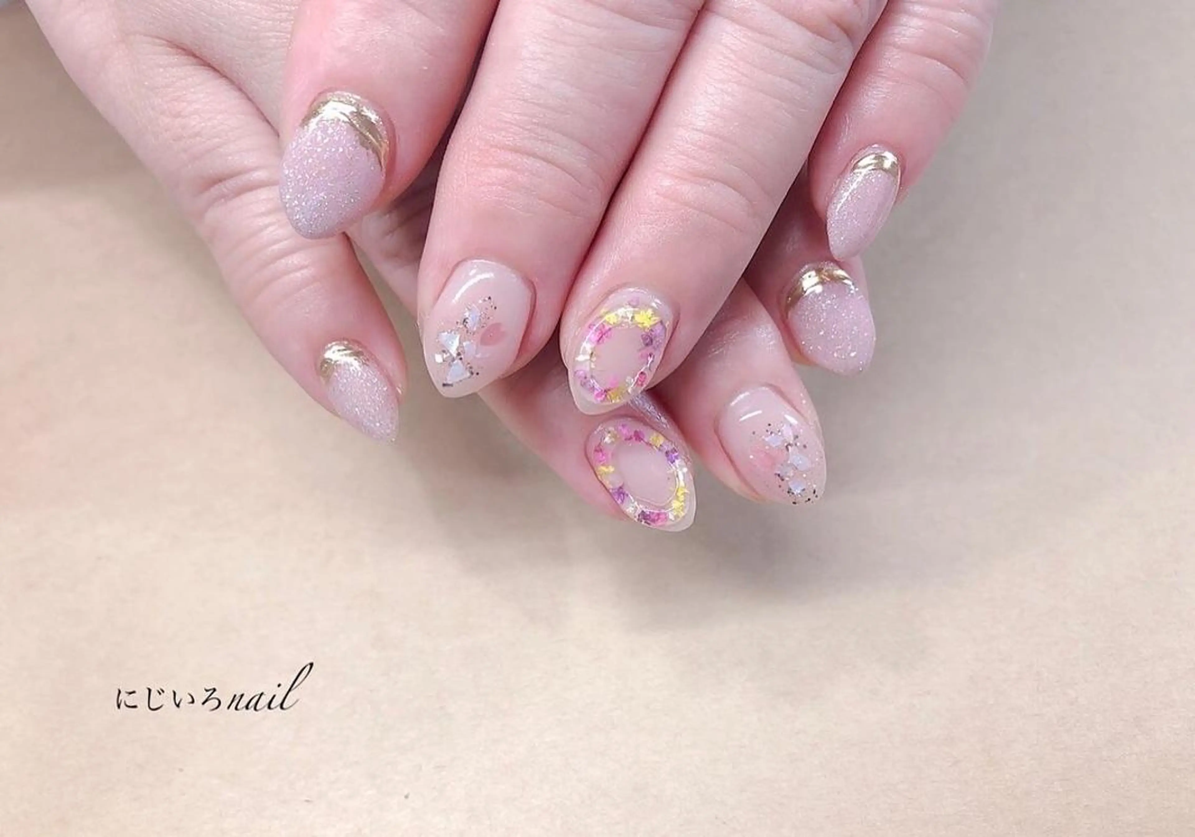 ネイル にじいろ nailのネイルデザイン