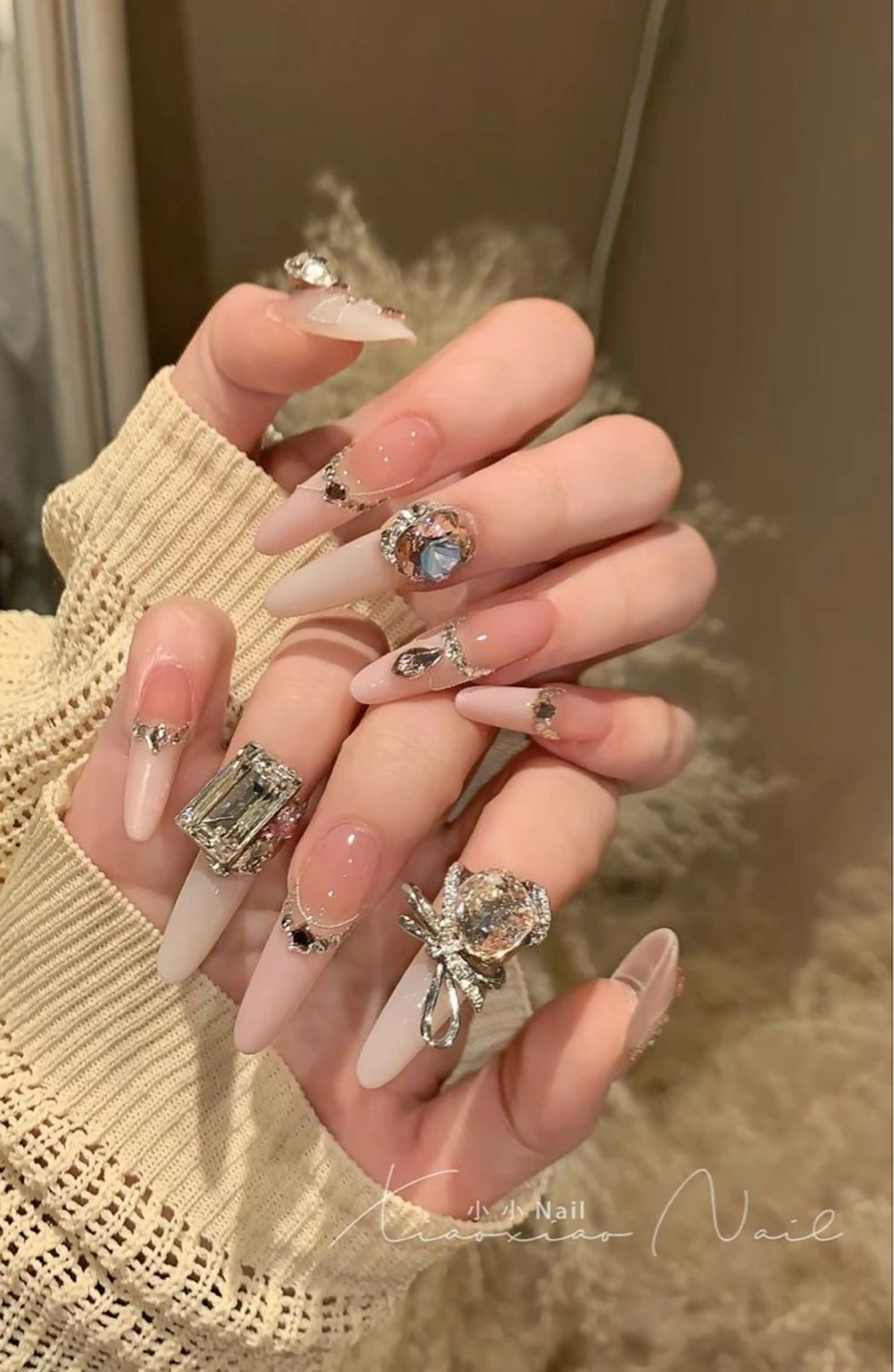 ネイル ハンドネイル ハンドケア Nova Nail Nambaのネイルデザイン