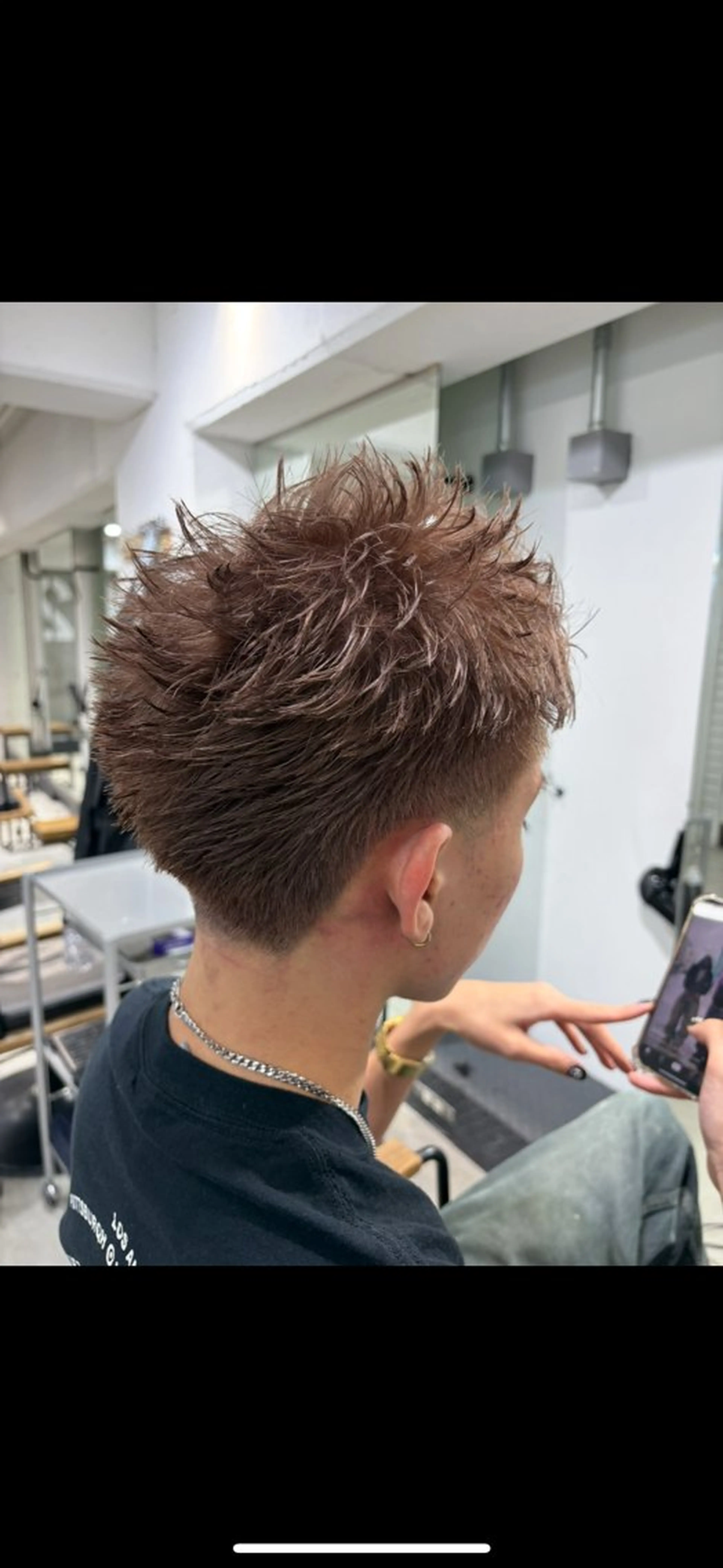 ショート 滝本 承太朗のヘアスタイル