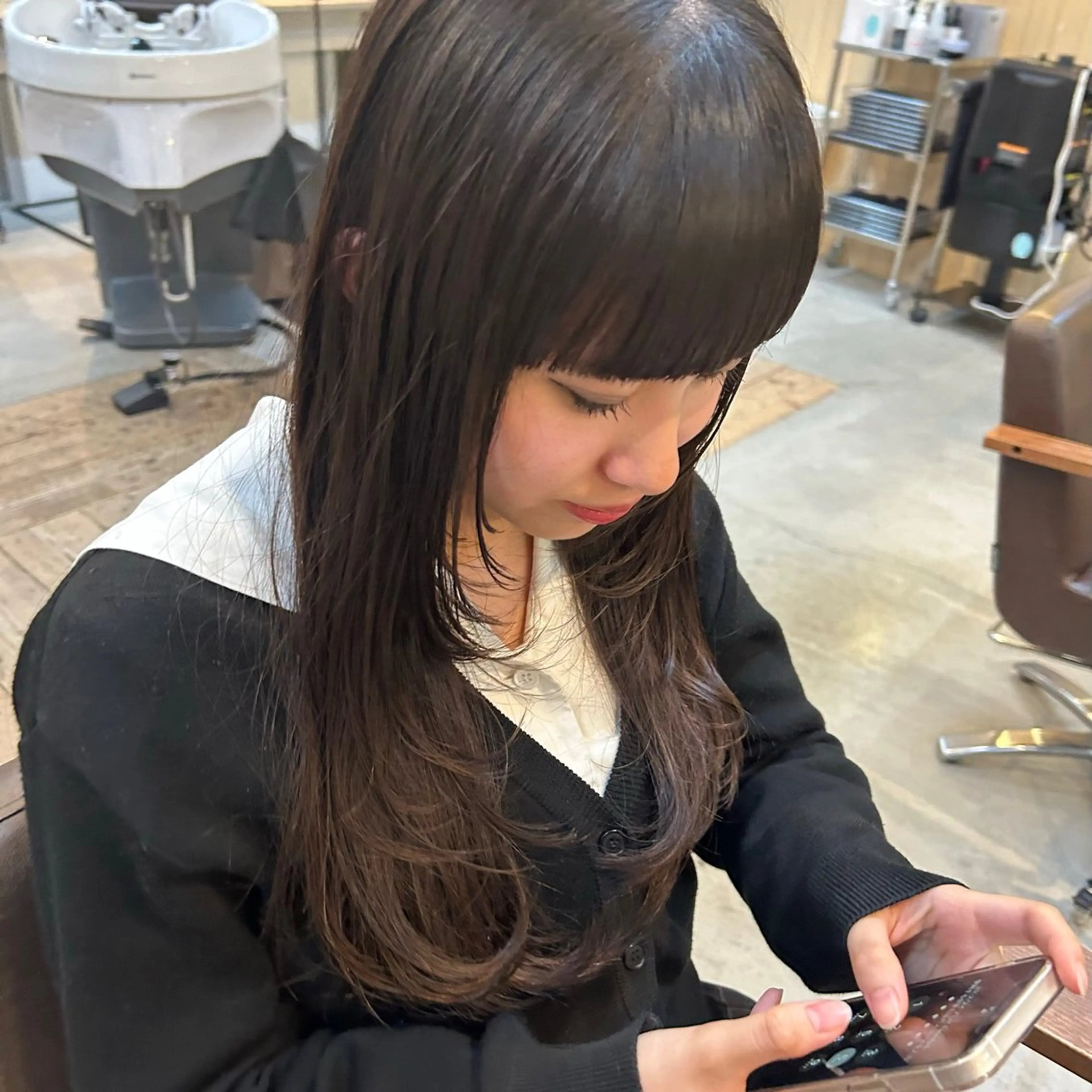 ロング カット kachina所属・綿貫 美雪のヘアスタイル