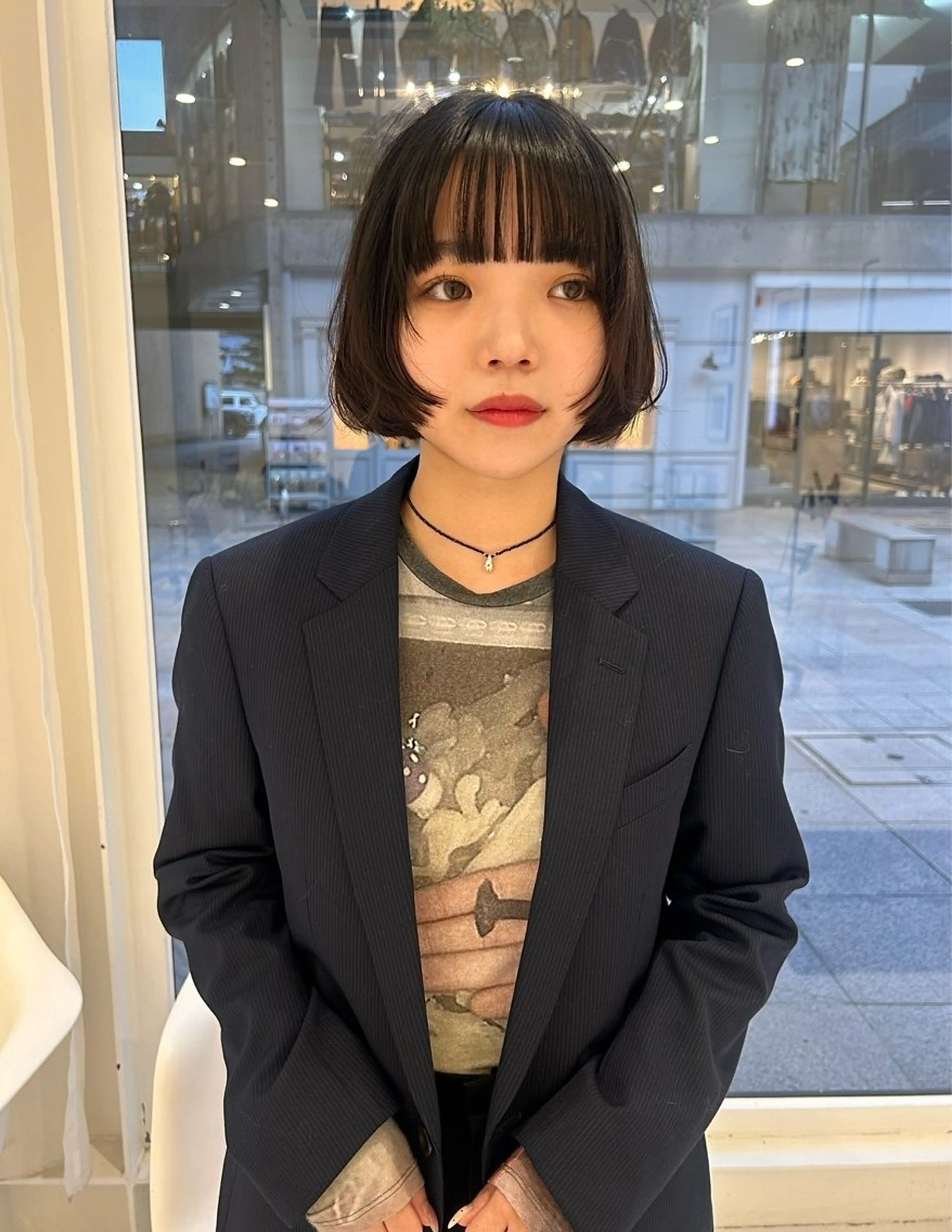 ショート ボブ カット Nought所属・cono noughtのヘアスタイル