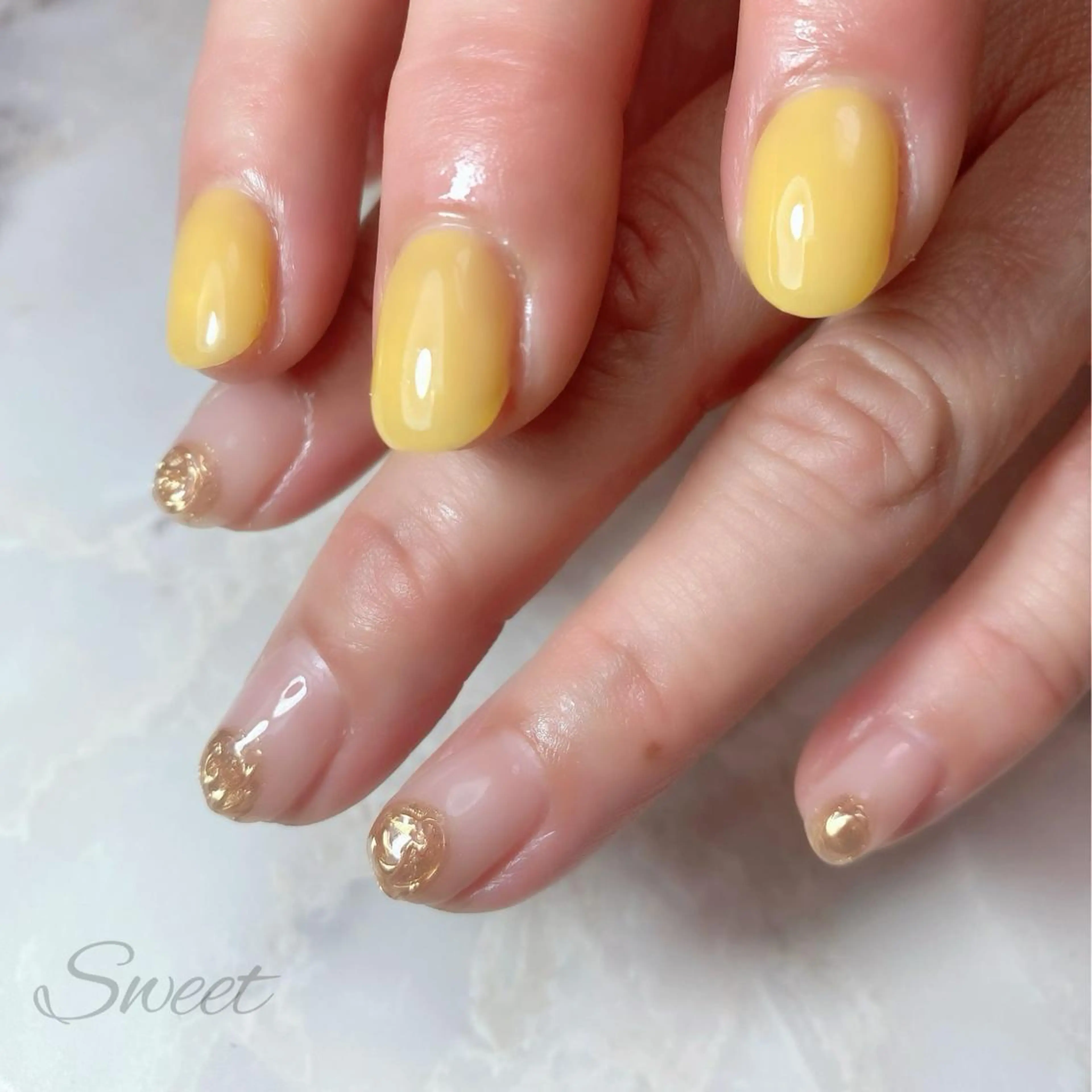 ネイル sweet 仲野陽子のネイルデザイン