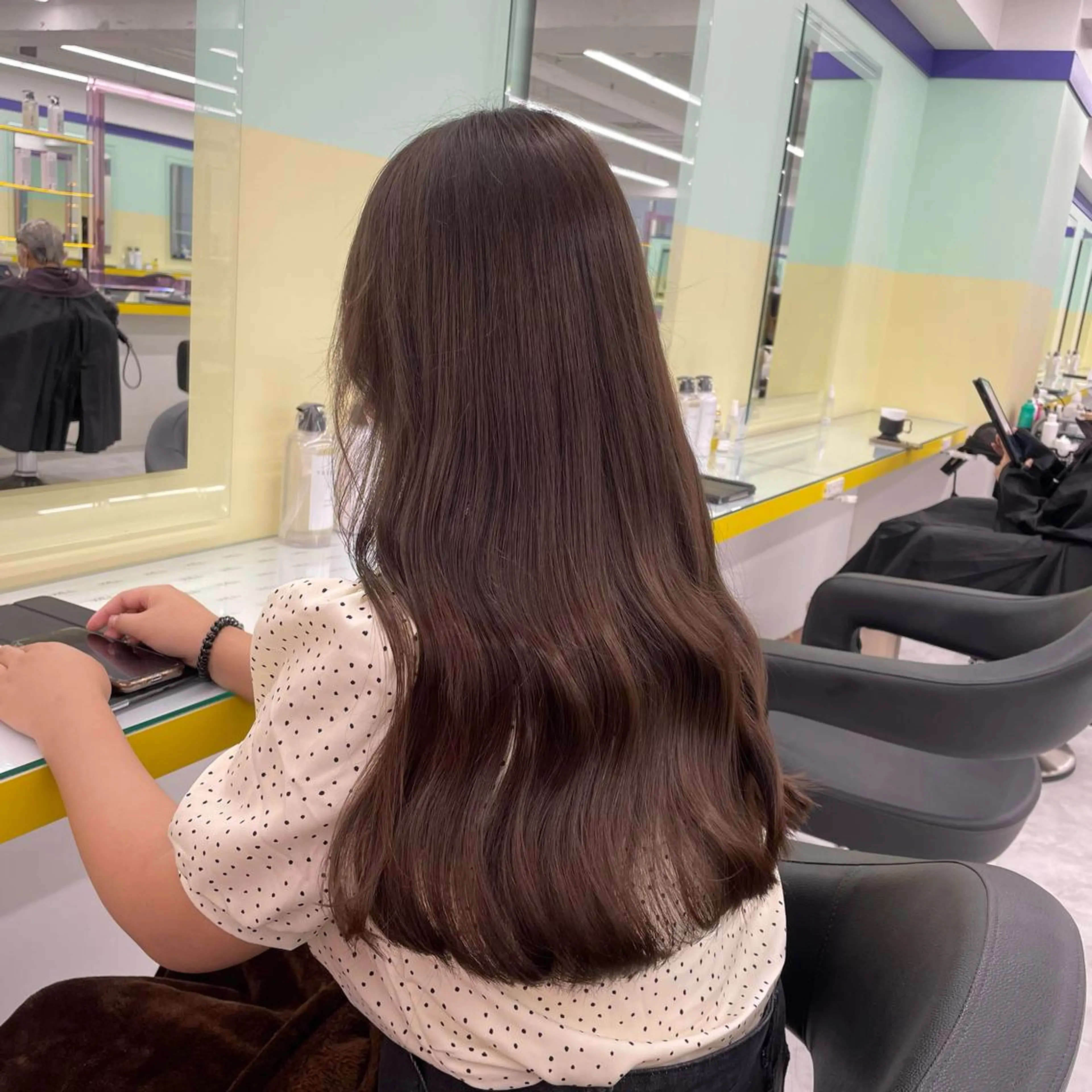 ロング 🤍韓国トレンド ヘア🤍miku🤍のヘアスタイル