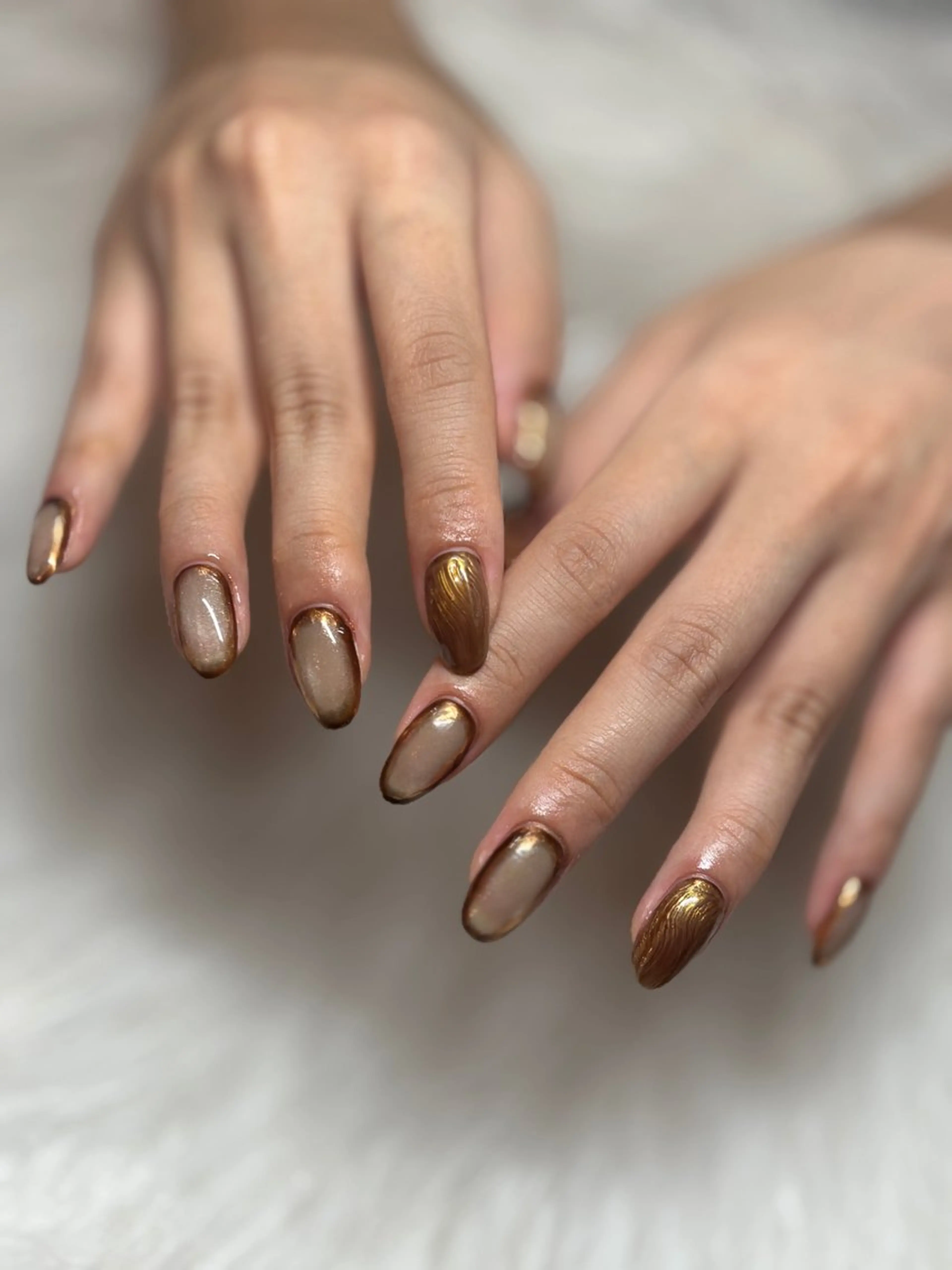 ネイル ニュアンスネイル ハンドネイル Nail &Beauty Salon ☆Kirari☆所属・ビューティサロン ☆Kirari☆のネイルデザイン