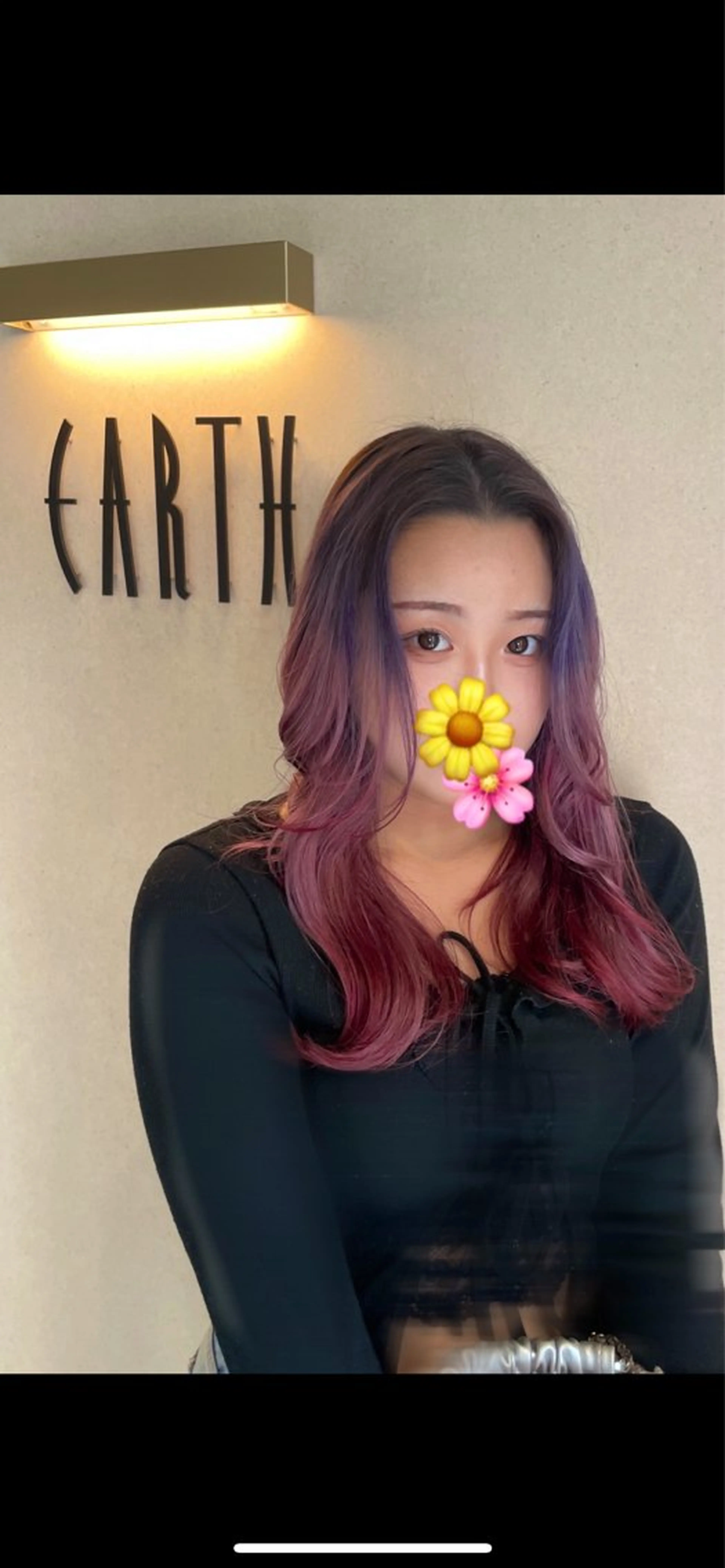 ロング カラー グラデーションカラー カット ヘアカラー トリートメント EARTH菊名店👾 ひらのすぐるのヘアスタイル