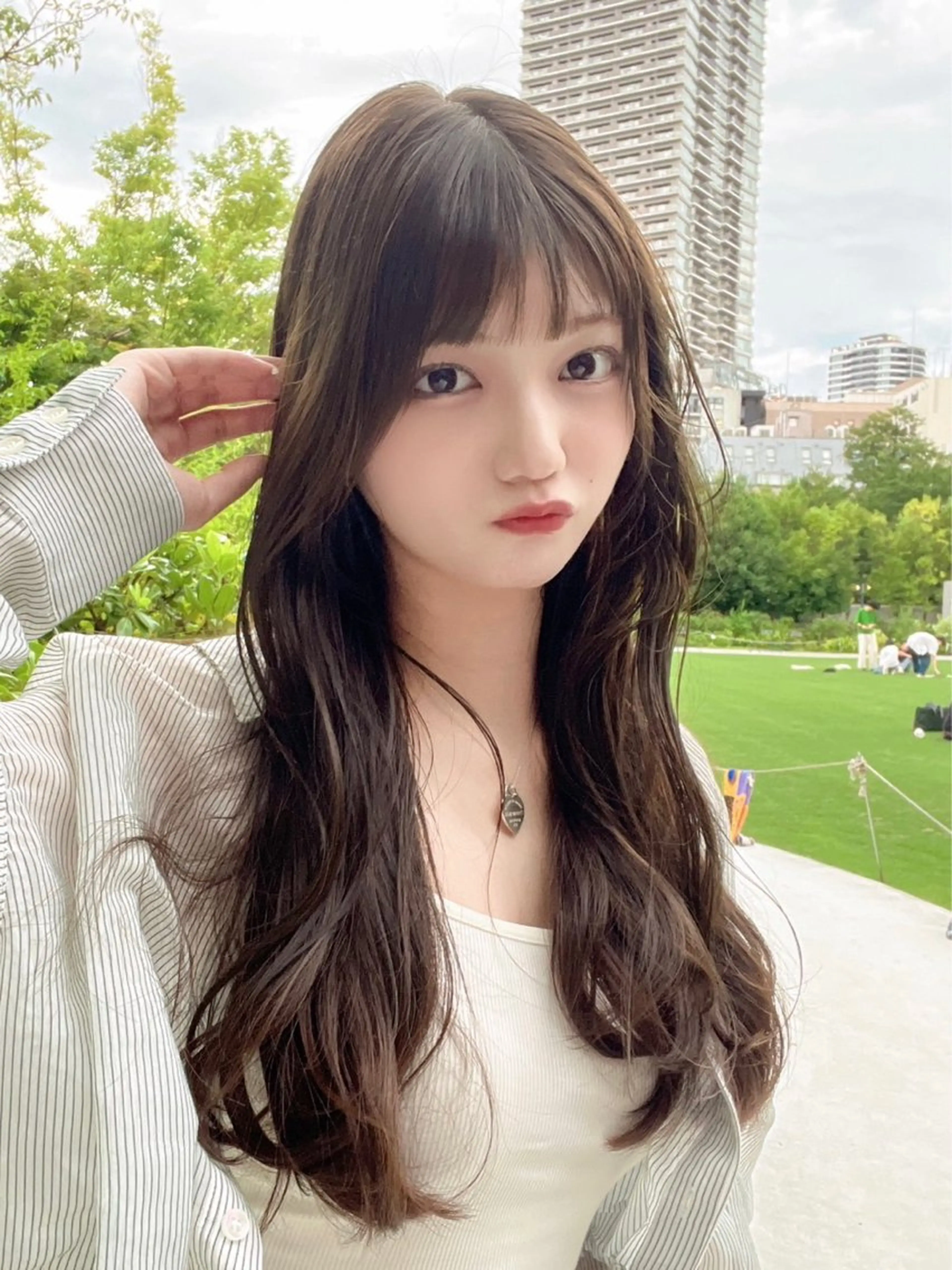 ロング ロングレイヤー レイヤーカット ロング レイヤー/髪質改善 🩶KAITOのヘアスタイル