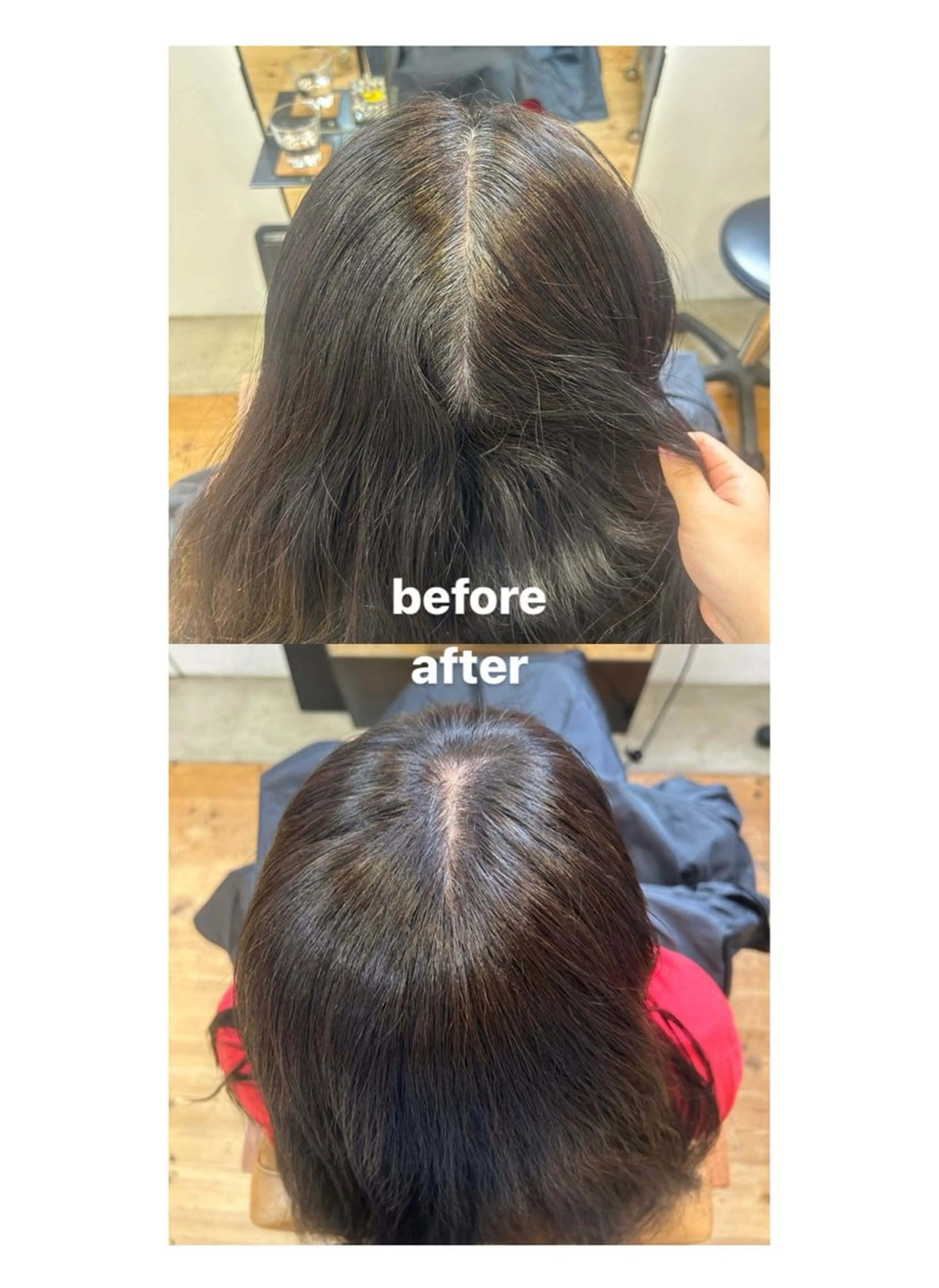 セミロング hair salon e.m.所属・e.m. マヒロのヘアスタイル