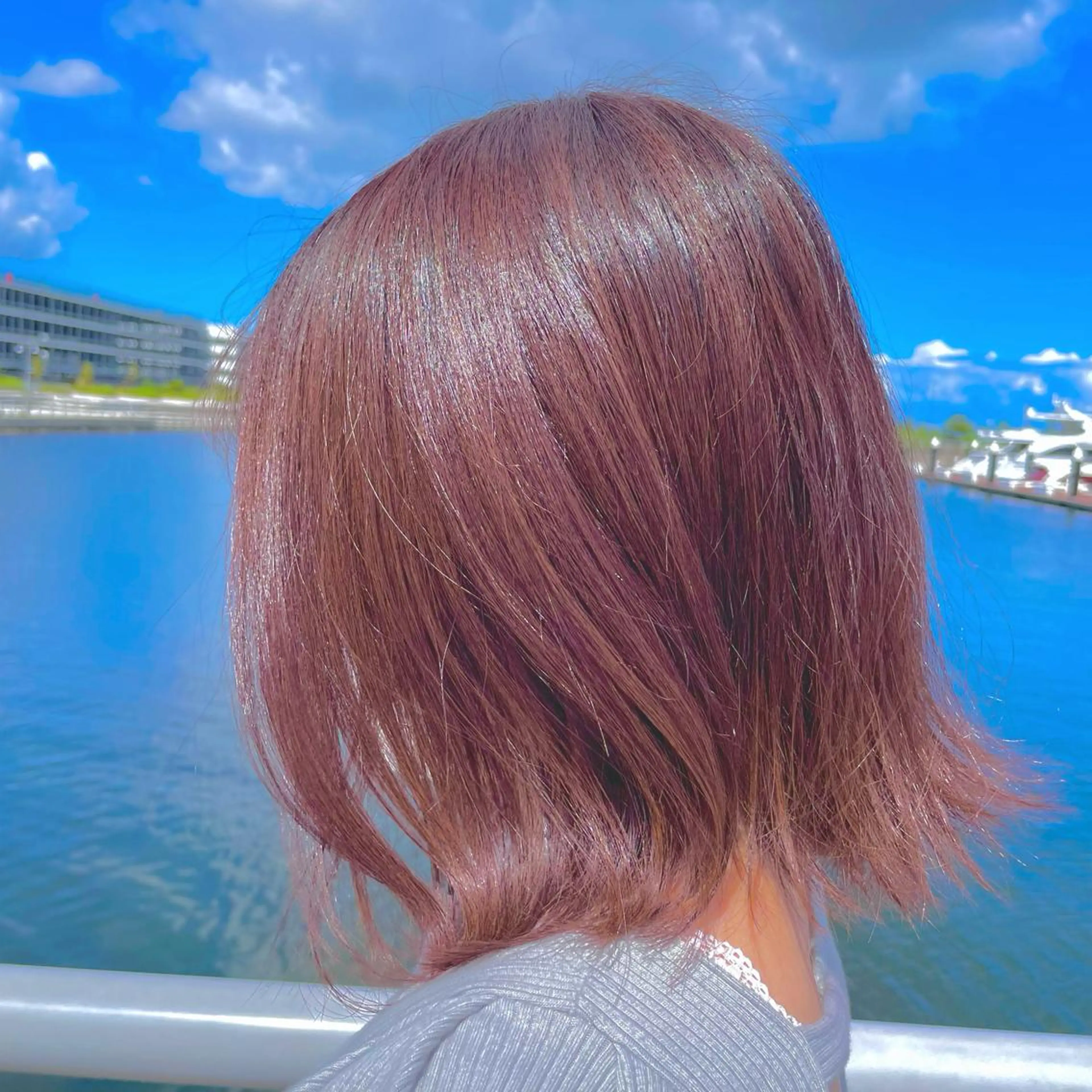 ミディアム カラー 【大人ショート/ボブ モデル募集】　Seiのヘアスタイル