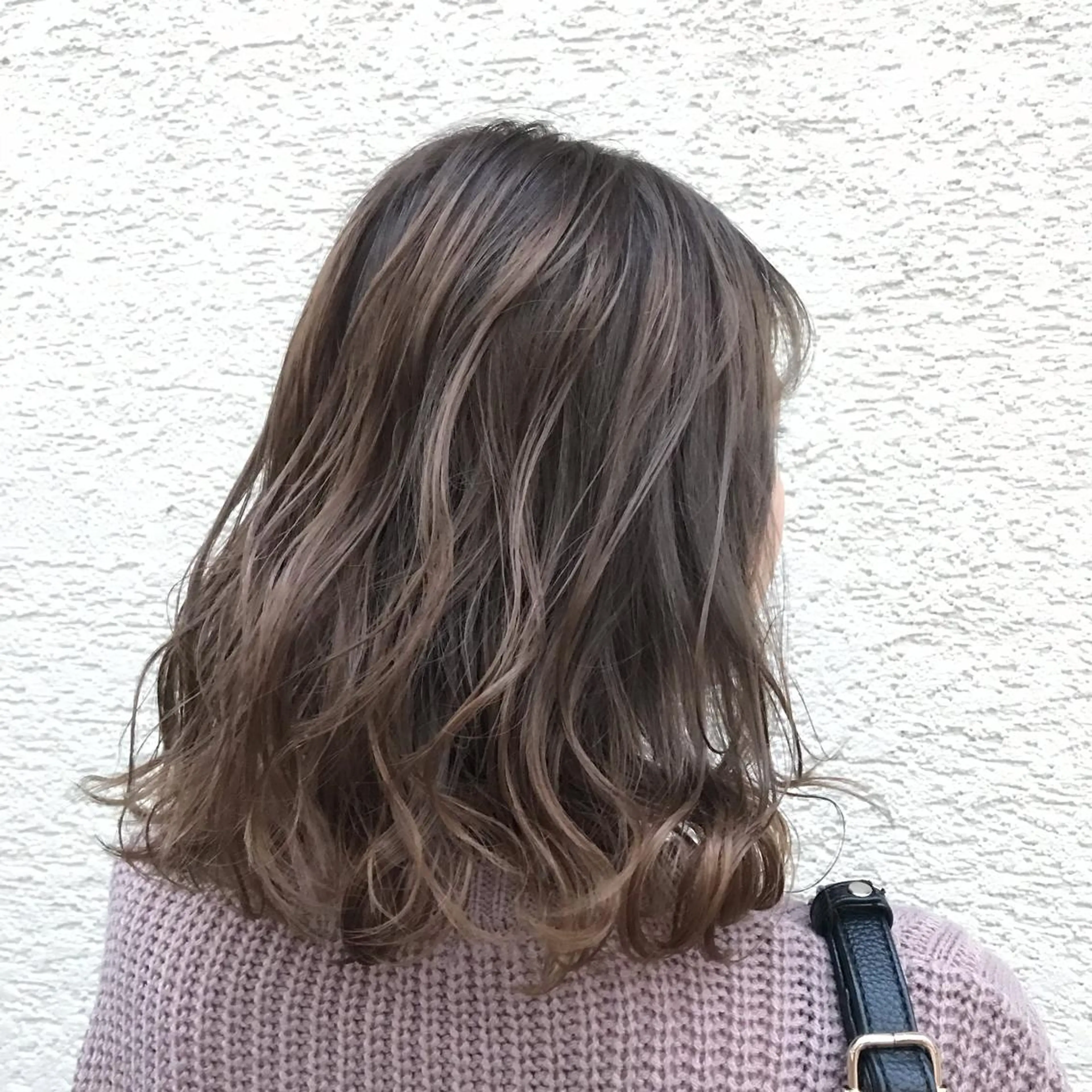 ミディアム カラー パーマ ヘアアレンジ メンズ キッズ ネイル マツエク・マツパ グレージュ オリーブグレージュ オリーブグレー 架空〜KAQU〜所属・【clan】 NOGAMIのヘアスタイル