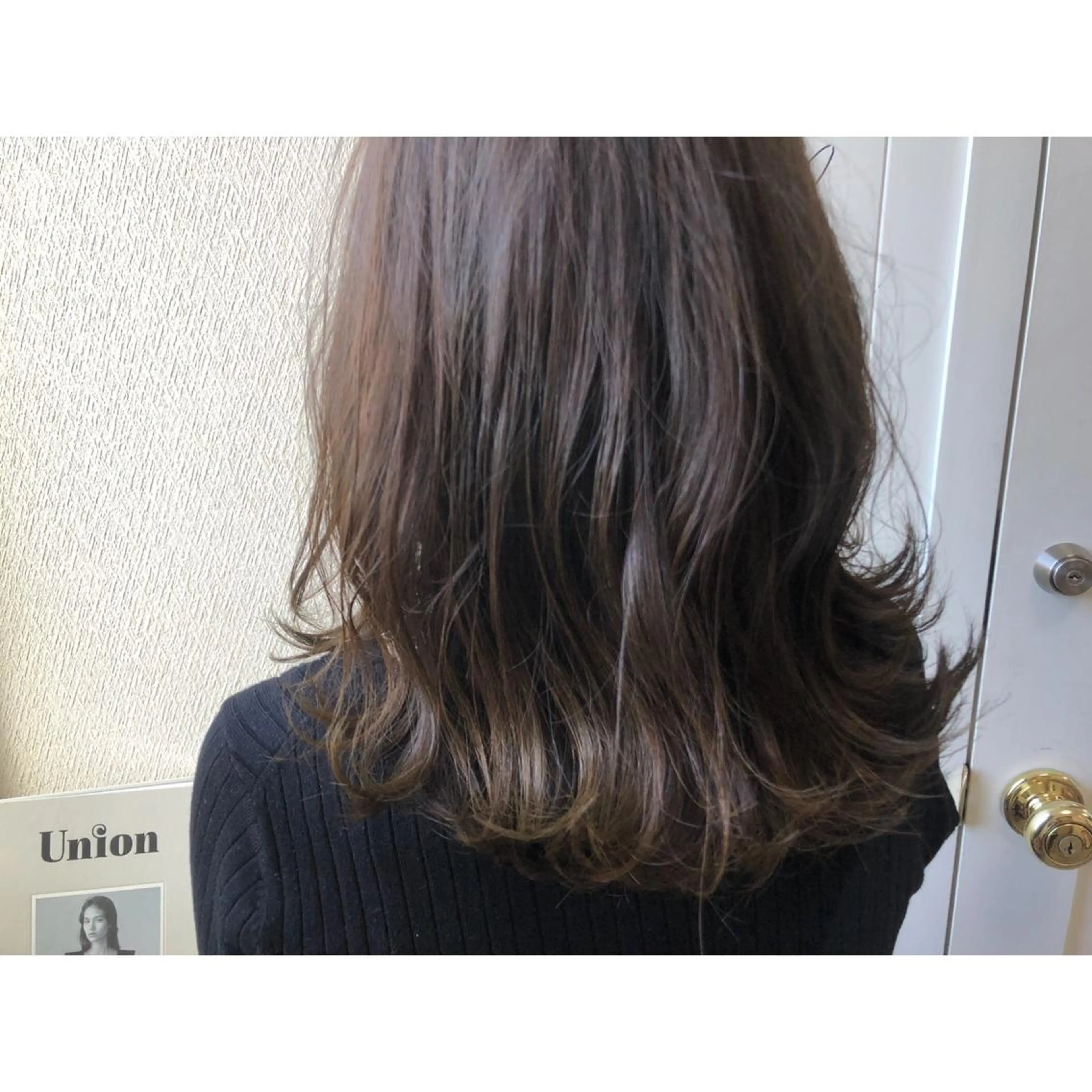 ミディアム カラー 透明感カラー グレージュ 江上拓郎/ショート /酸性ストレートのヘアスタイル