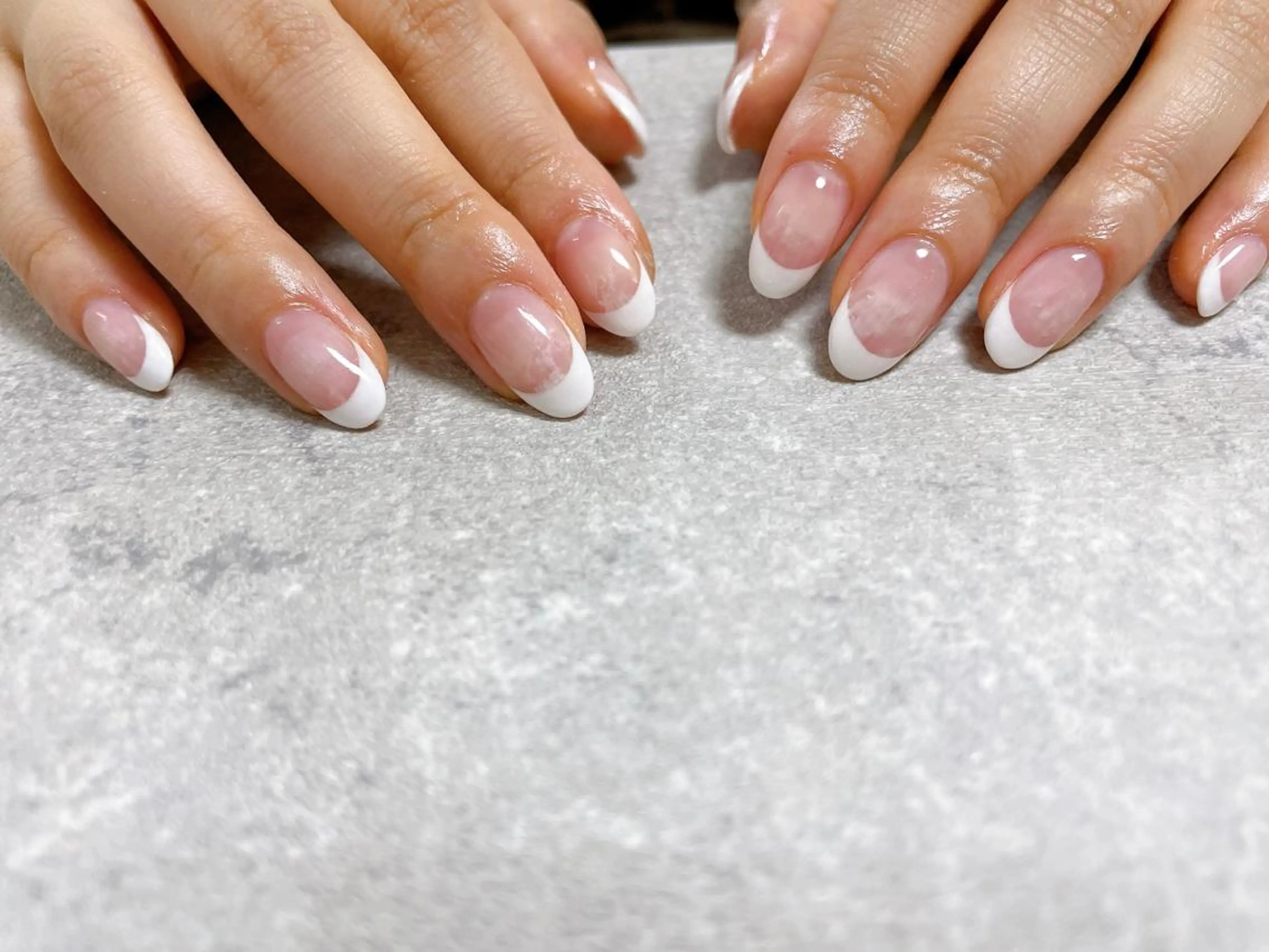 ネイル オーロラネイル フラワーネイル フットネイル フレンチネイル ジェルネイル Mogu nail 二子玉川のネイルデザイン