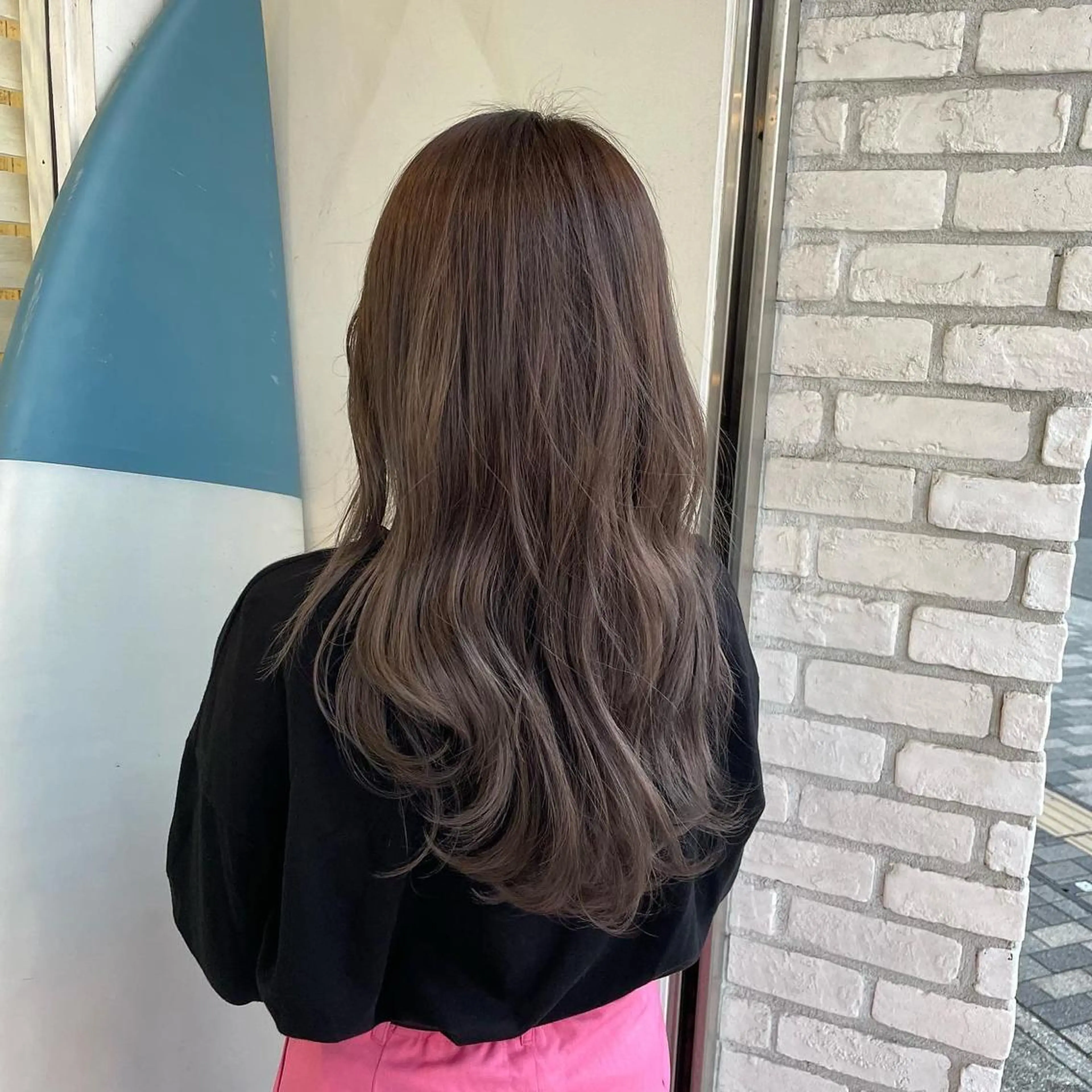 ロング カラー 犬飼 幸志のヘアスタイル