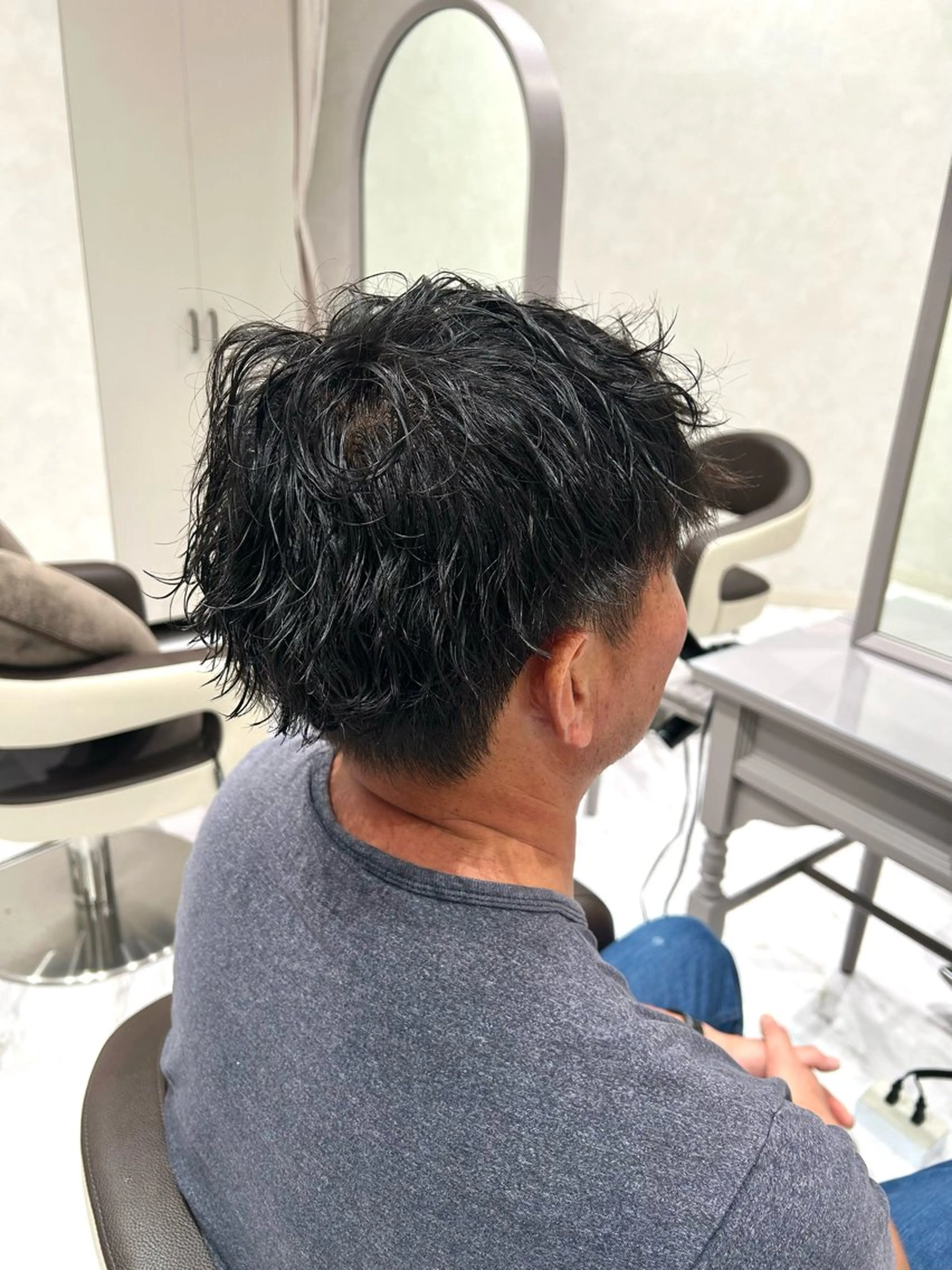 メンズ カット パーマ メンズカット募集🎀 陸 愛夏のヘアスタイル