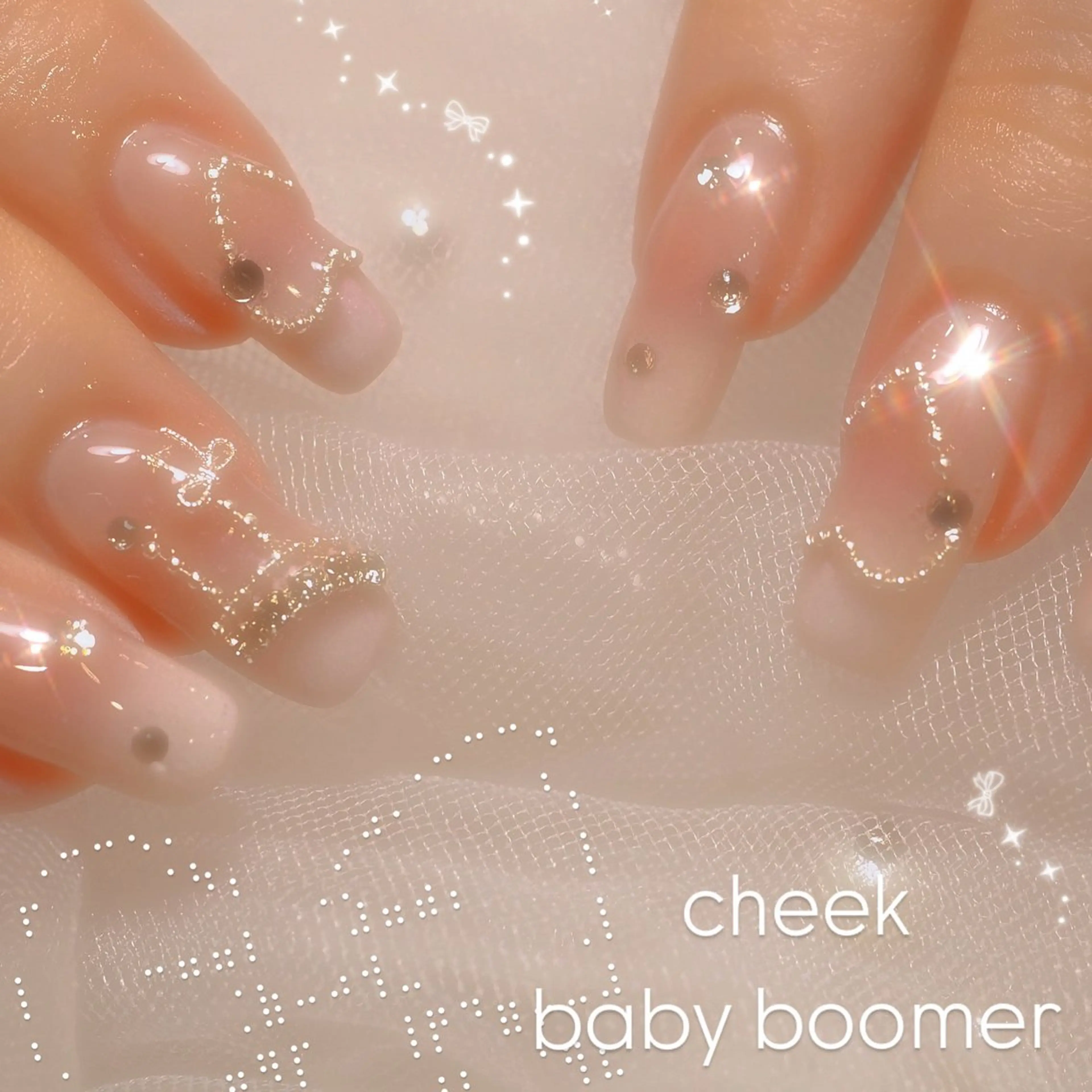 ネイル アートネイル 持ち込み 🫧ルミー ネイル博多🫧のネイルデザイン