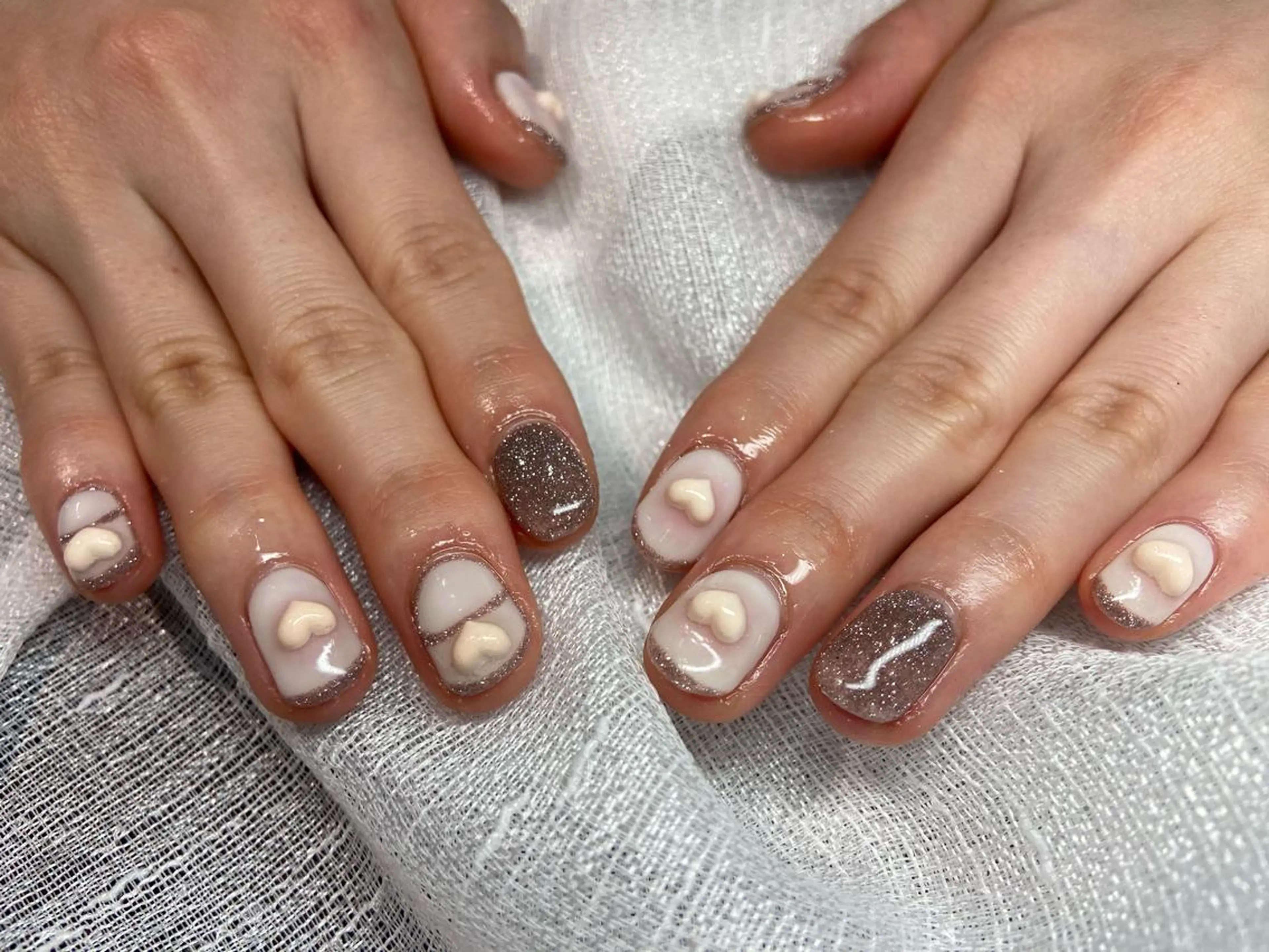 ネイル 🧸プルエクステ❤︎ ネイルKAO🧸のヘアスタイル