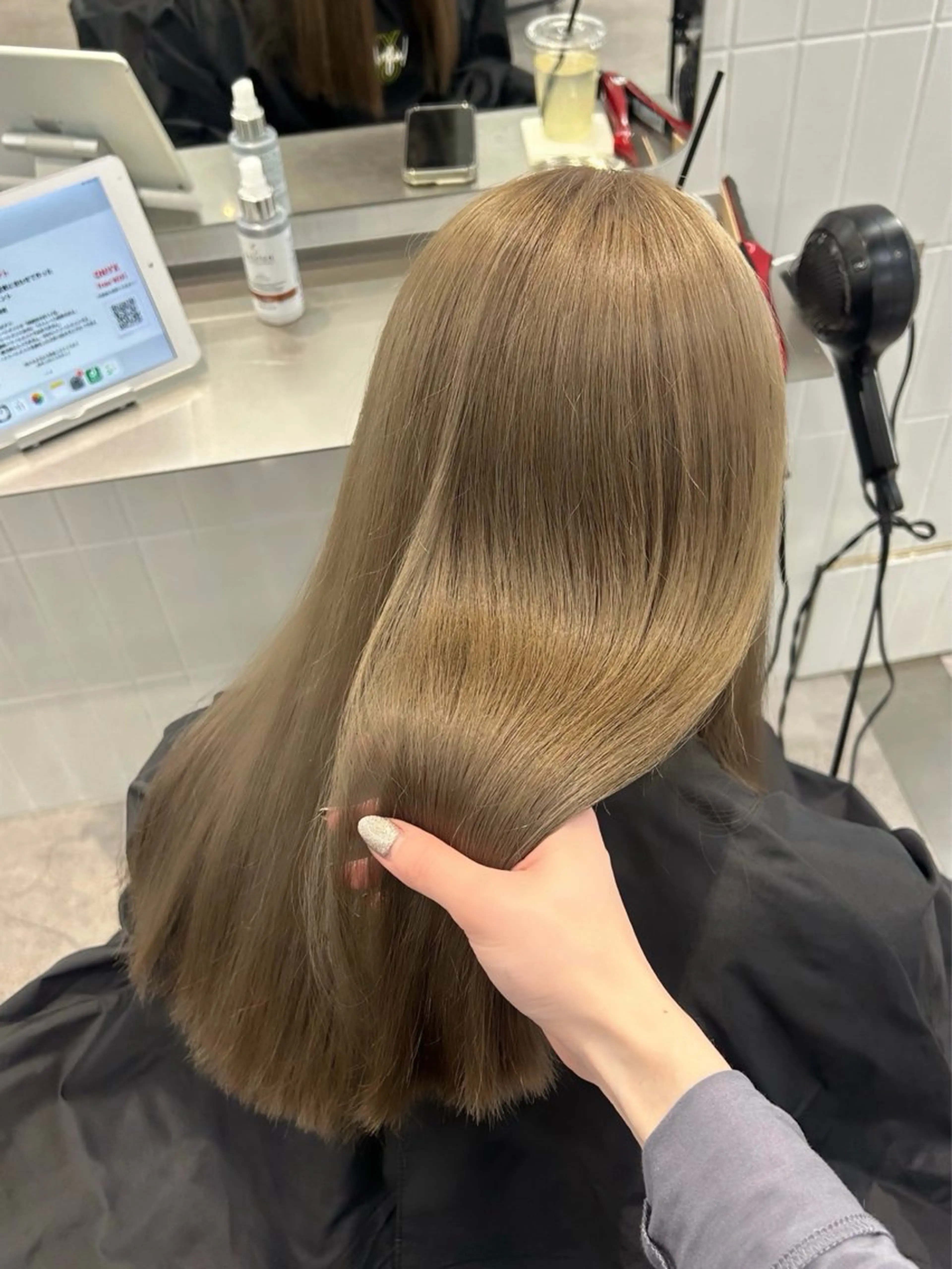 ロング カラー 卒業式ヘアセット🎀 ヘアアレンジのヘアスタイル