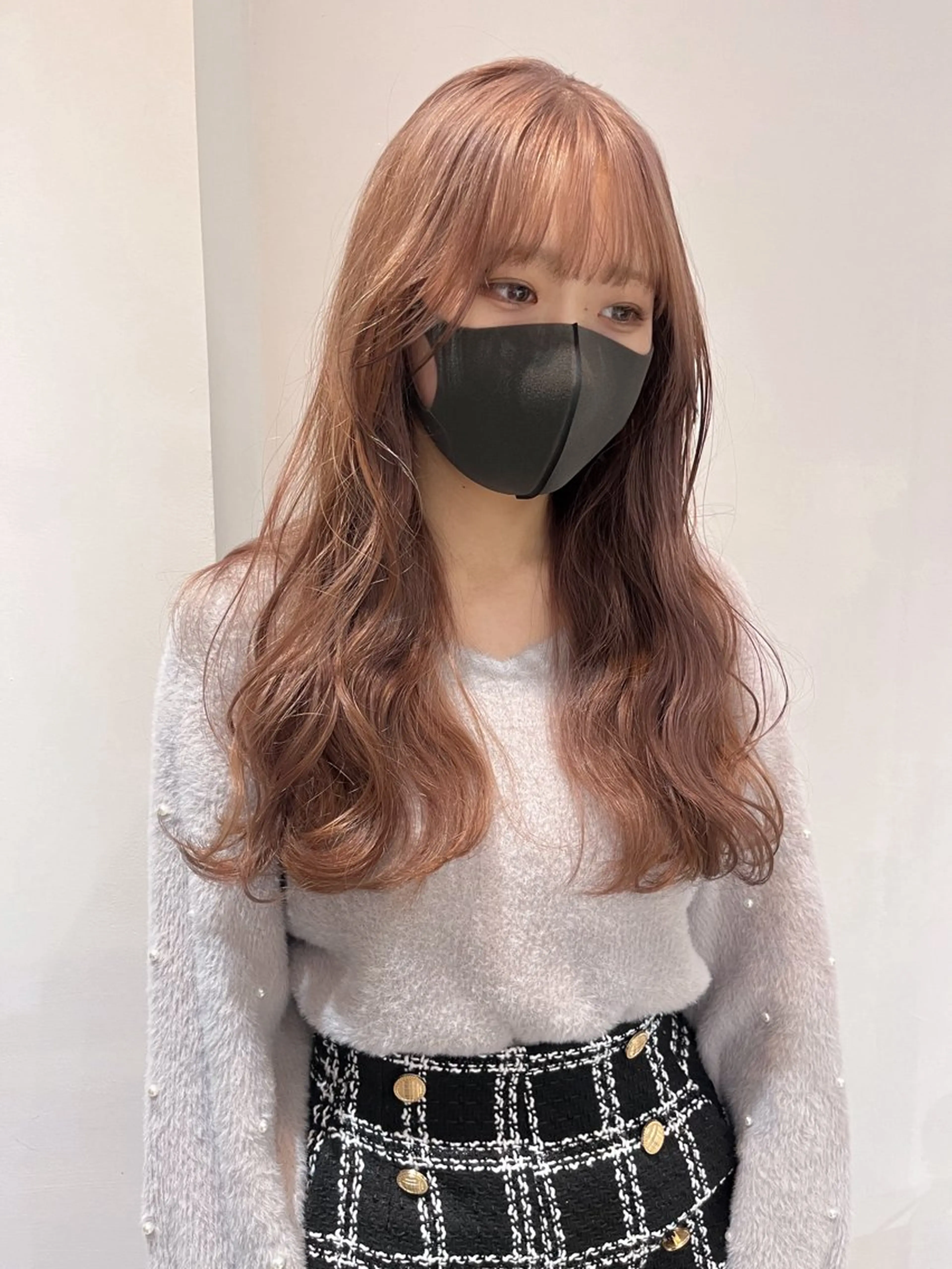 ロング カラー あ あのヘアスタイル