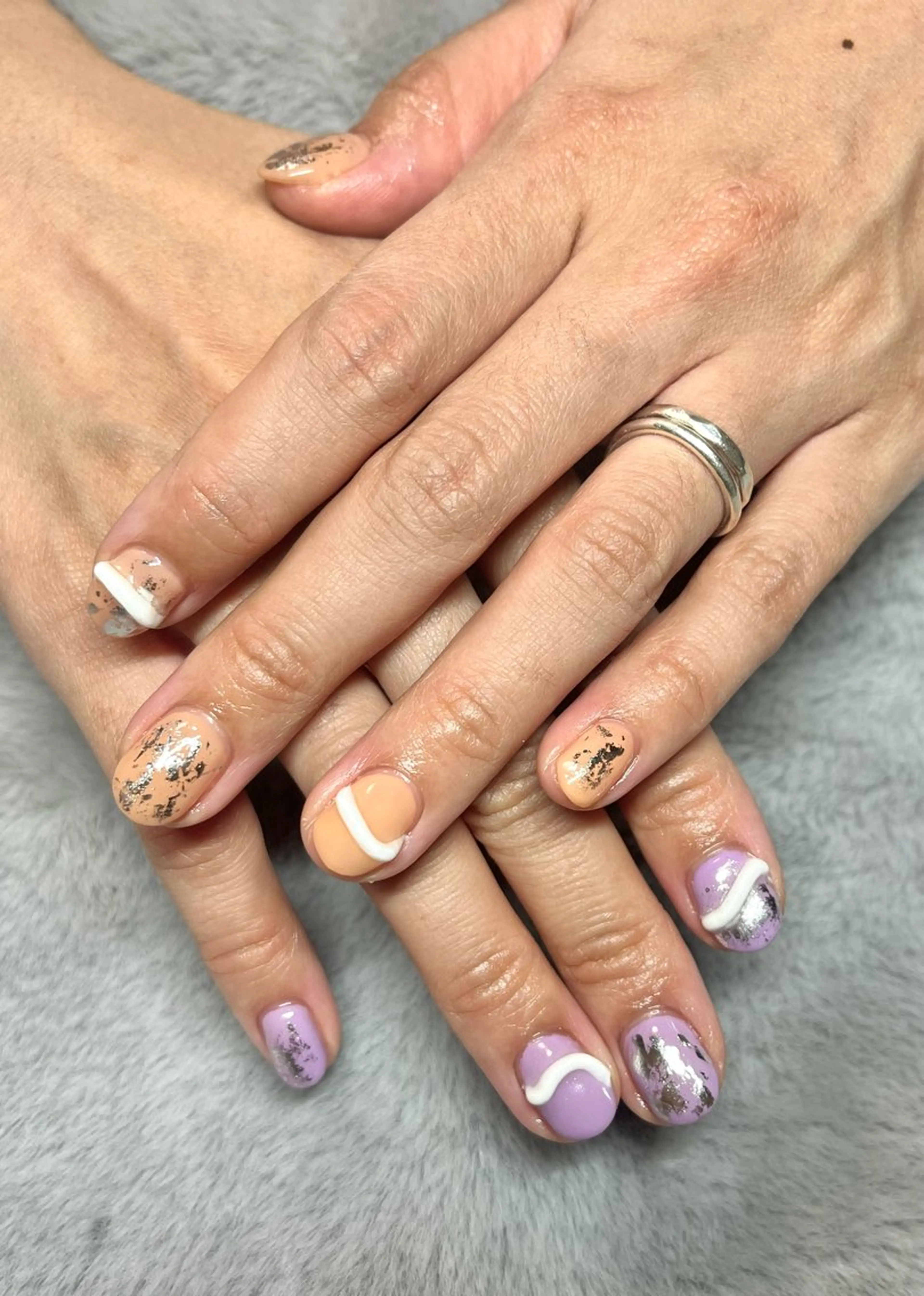 ネイル ハンドネイル Ribbon佐野店 小泉のネイルデザイン