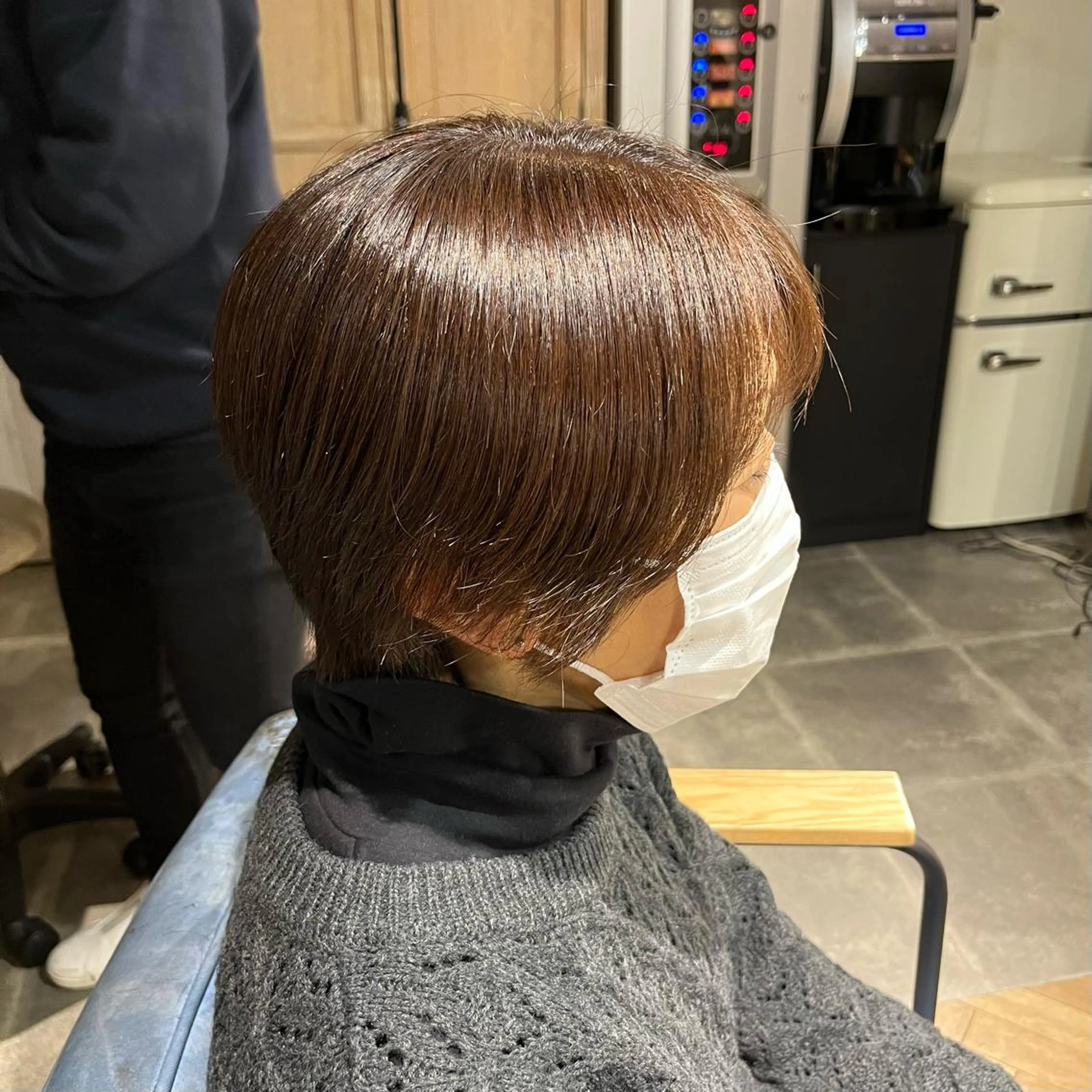 ショート カラー ブラウンカラー ナチュラルブラウン umber  royce所属・🫟メンズスタイル 特化型マナ🫟のヘアスタイル