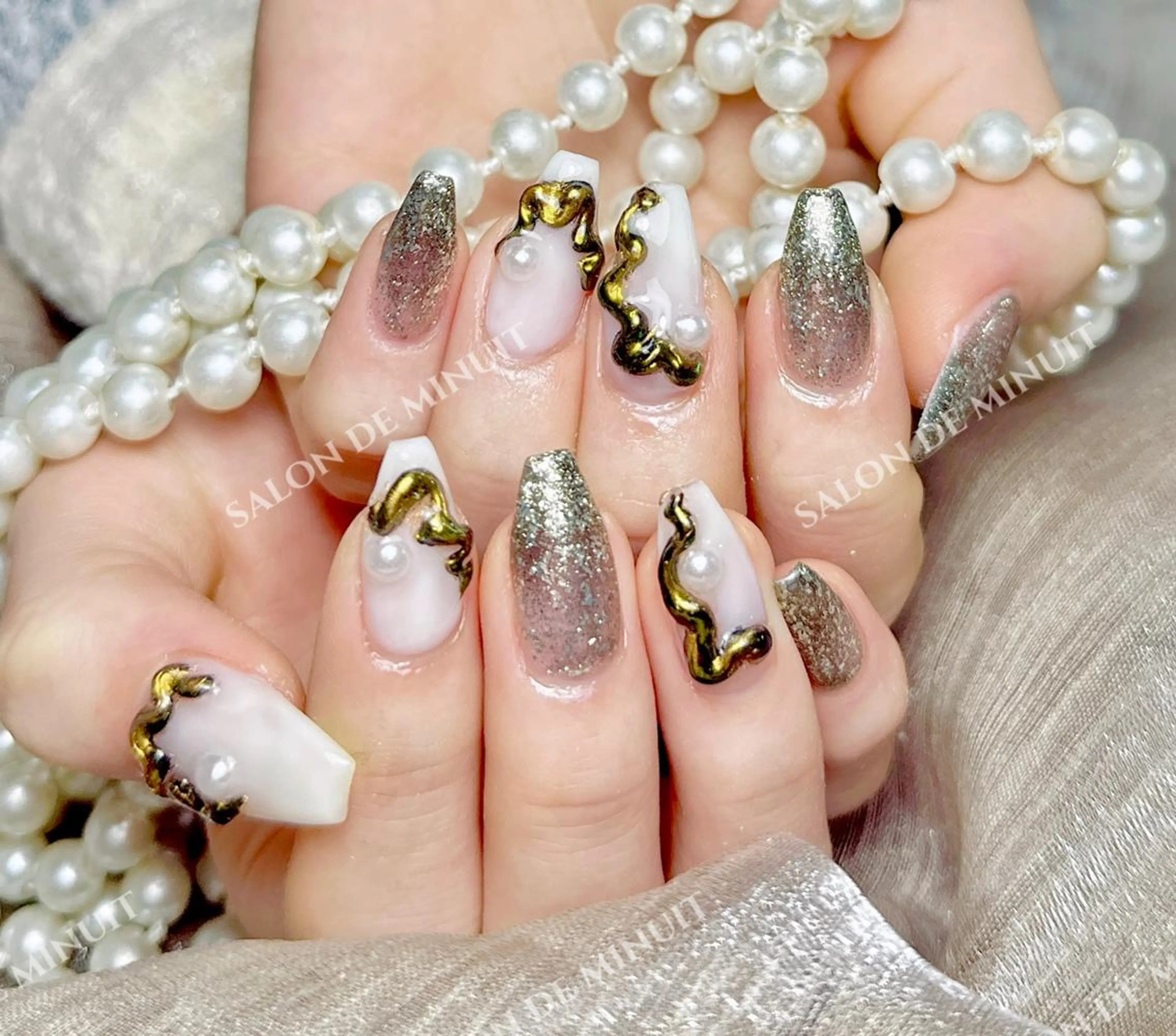 ネイル ハンドネイル ハンドケア Momo 🤍のネイルデザイン