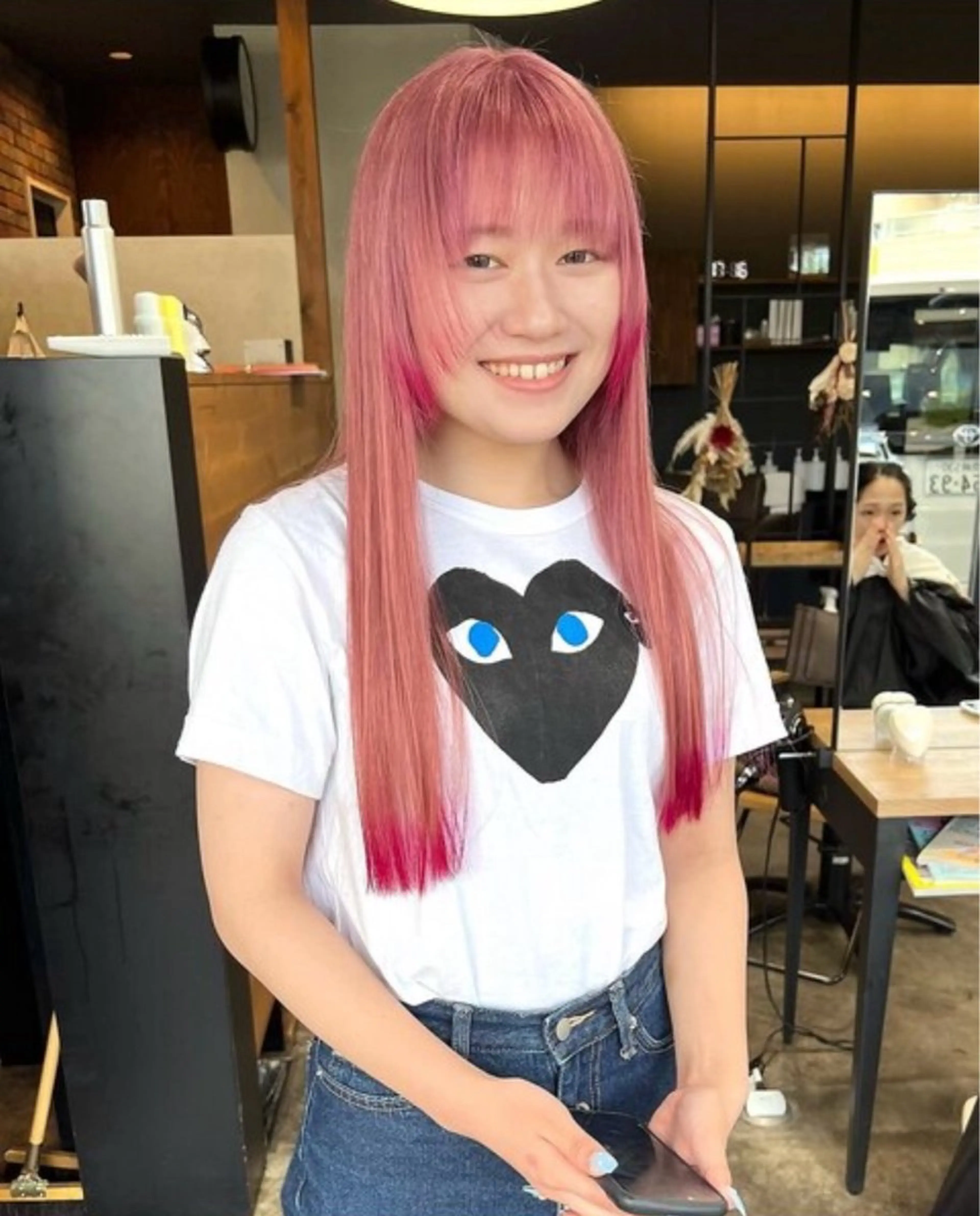 カラー 透明感/ハイトーン /デザインカラー大輝のヘアスタイル