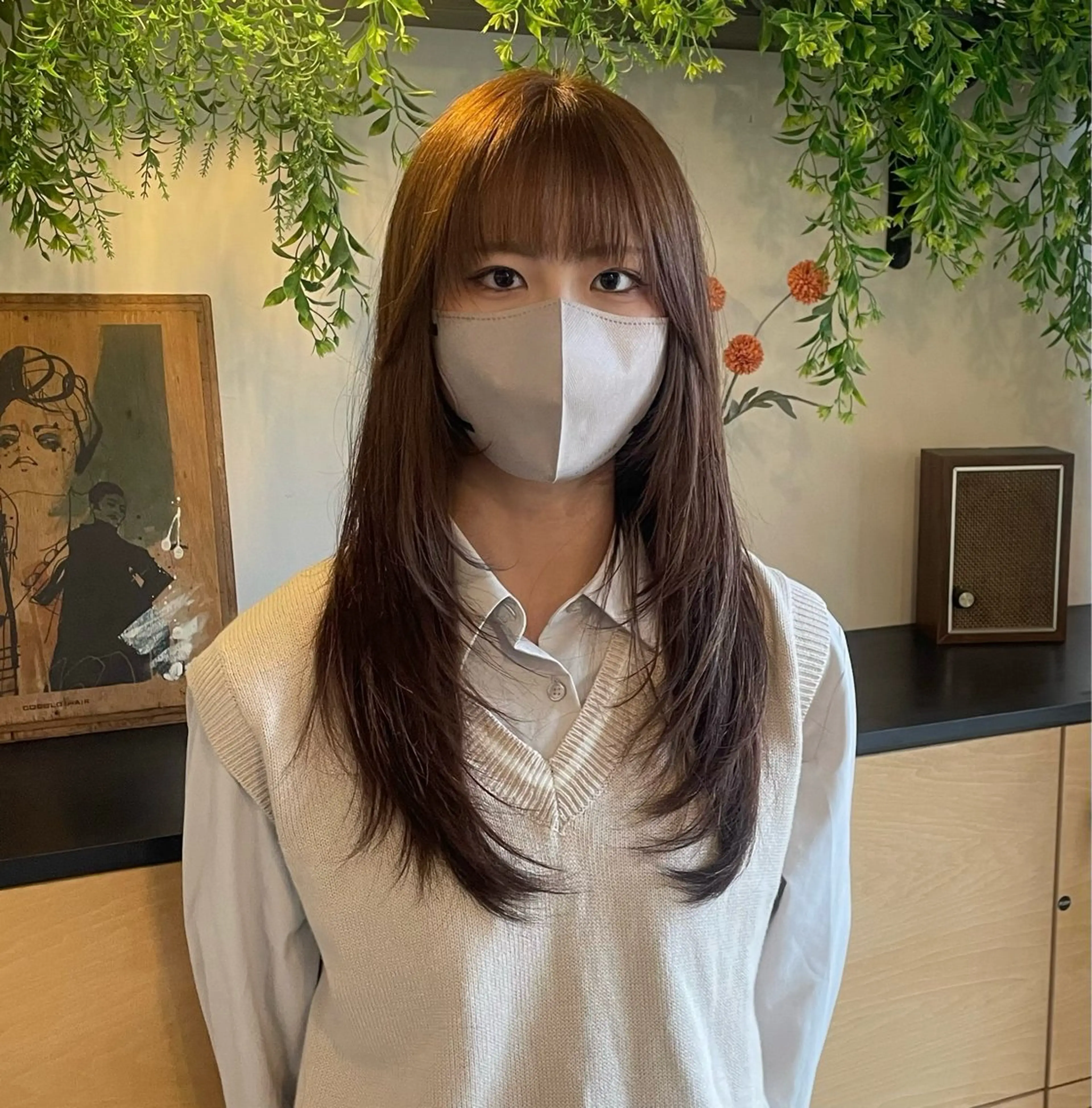 ロング カラー ベージュカラー ブラウンカラー レイヤーカット モテるブラウンカラー の達人Tomoyaのヘアスタイル