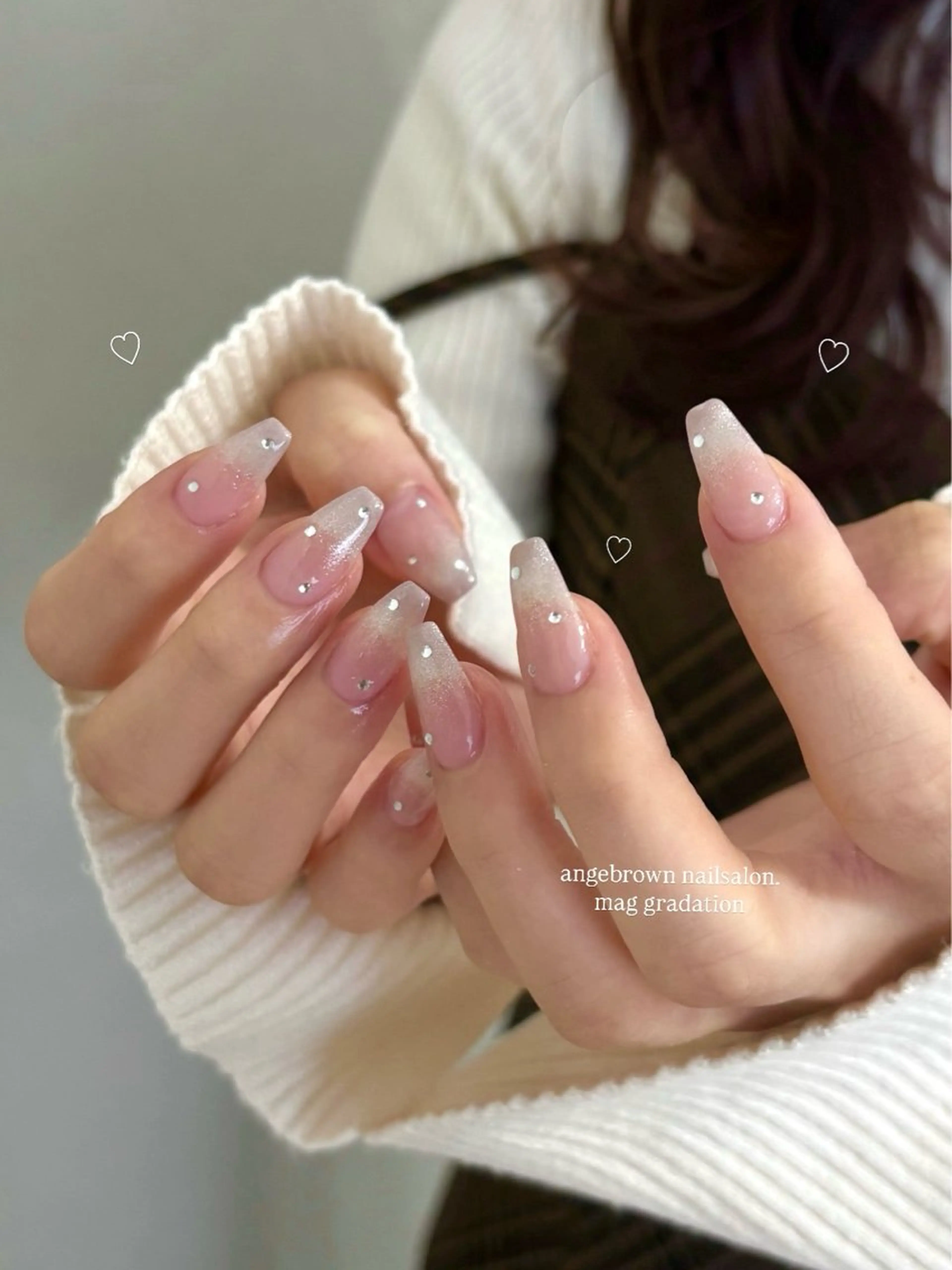 ネイル ハンドネイル ange brownのネイルデザイン