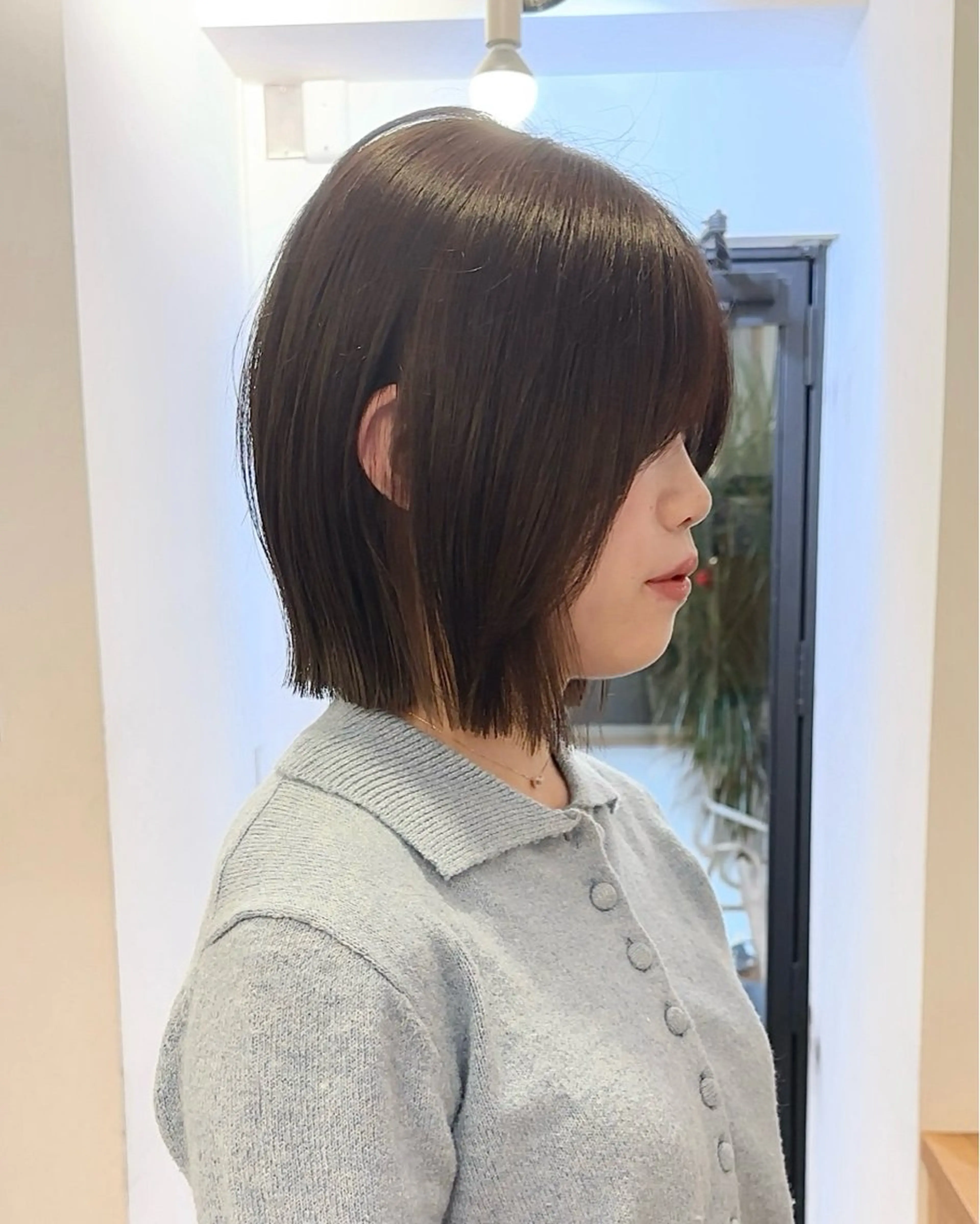 ショート カラー ボブ カット ヘアカラー リンダ所属・ボブ/ブリーチ /顔周り/すずきのヘアスタイル