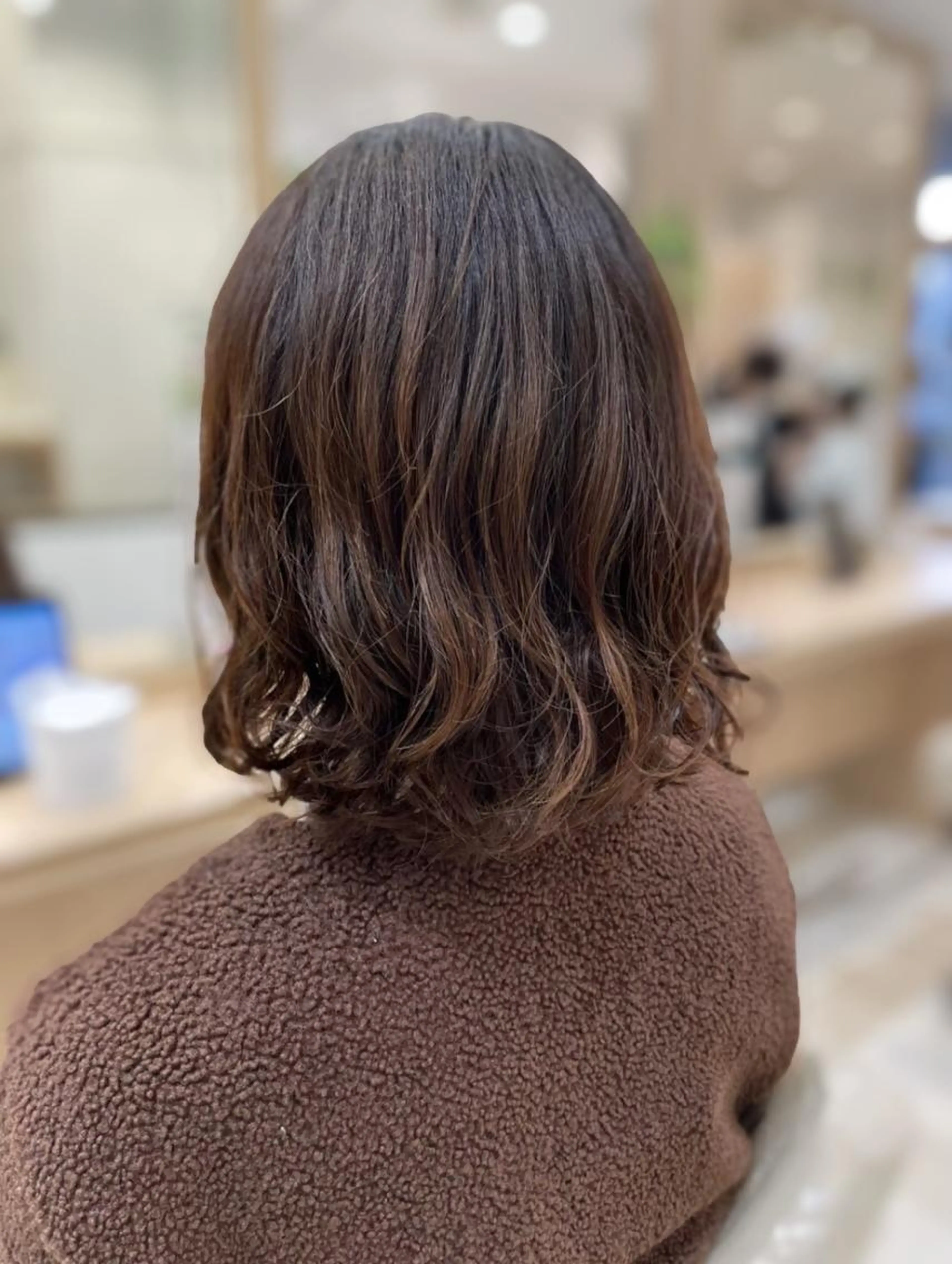 🌙【営業後モデル/予約リクエスト18:00以降受付可◎】レディースカット＋デジタルパーマ🫧の写真