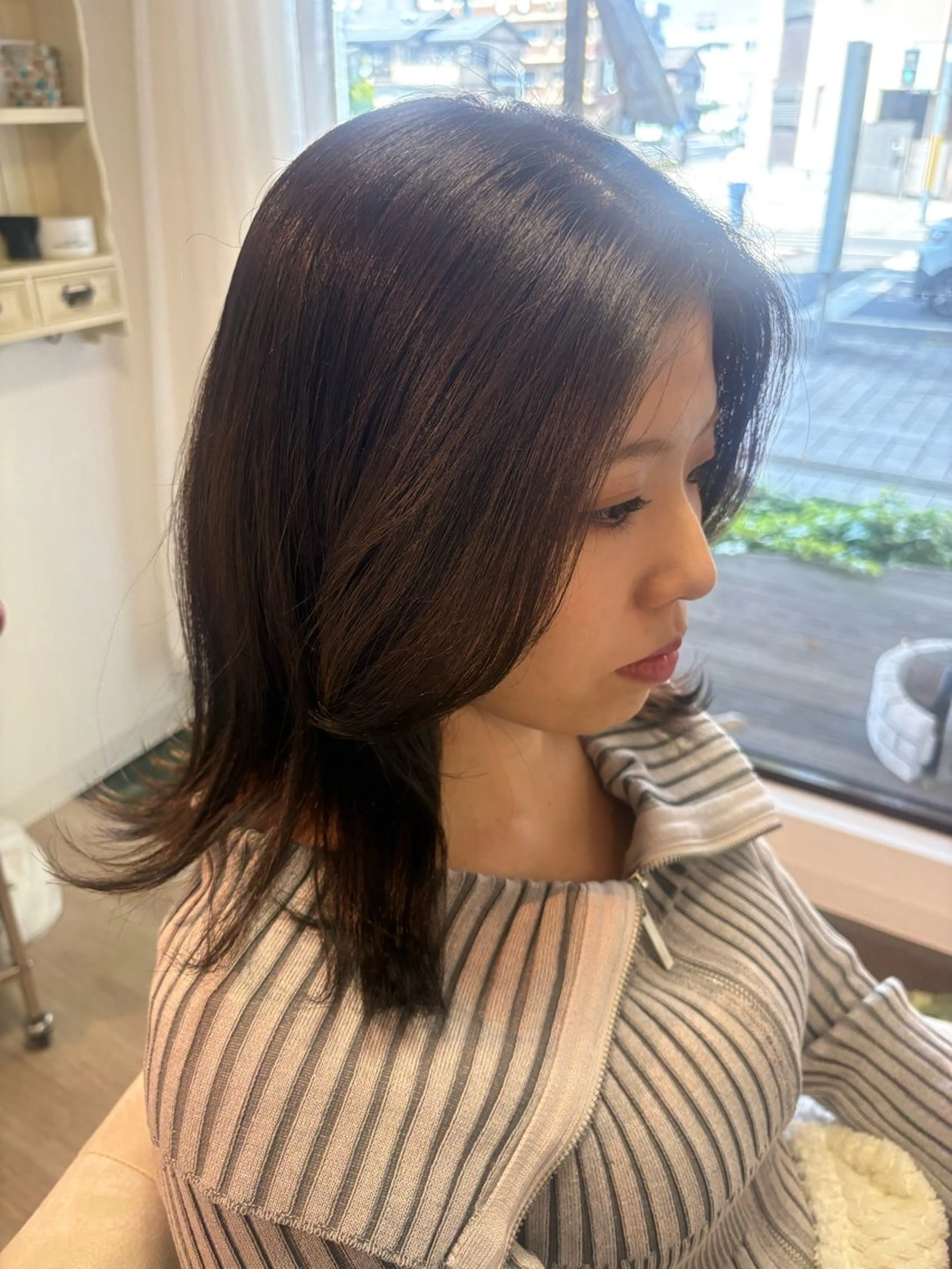 ミディアム カラー ヘアカラー トリートメント Rio /eMu☆･:*のヘアスタイル