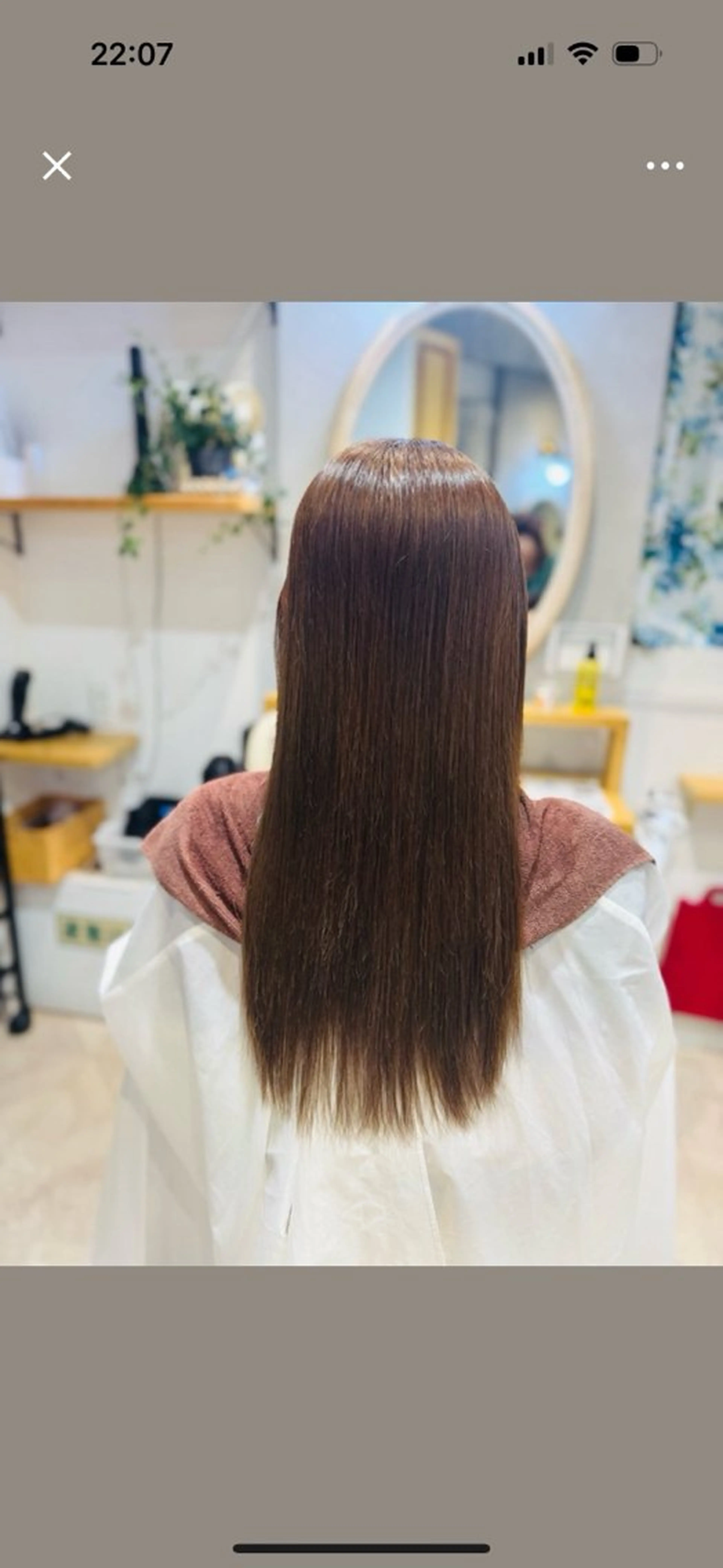 ❤️オーガニックフルカラー❤️(鎖骨上の長さ)の写真