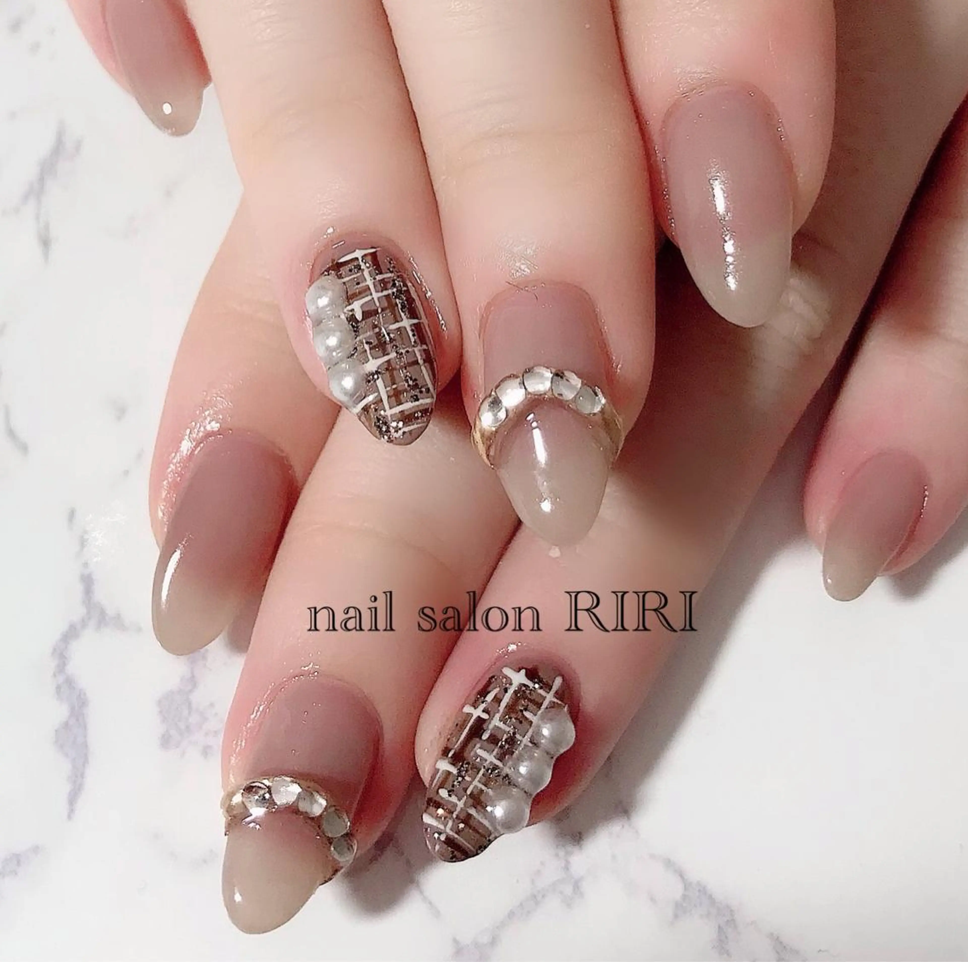 ネイル ツイードネイル private  nail  salon RIRI所属・RIRI リリのネイルデザイン