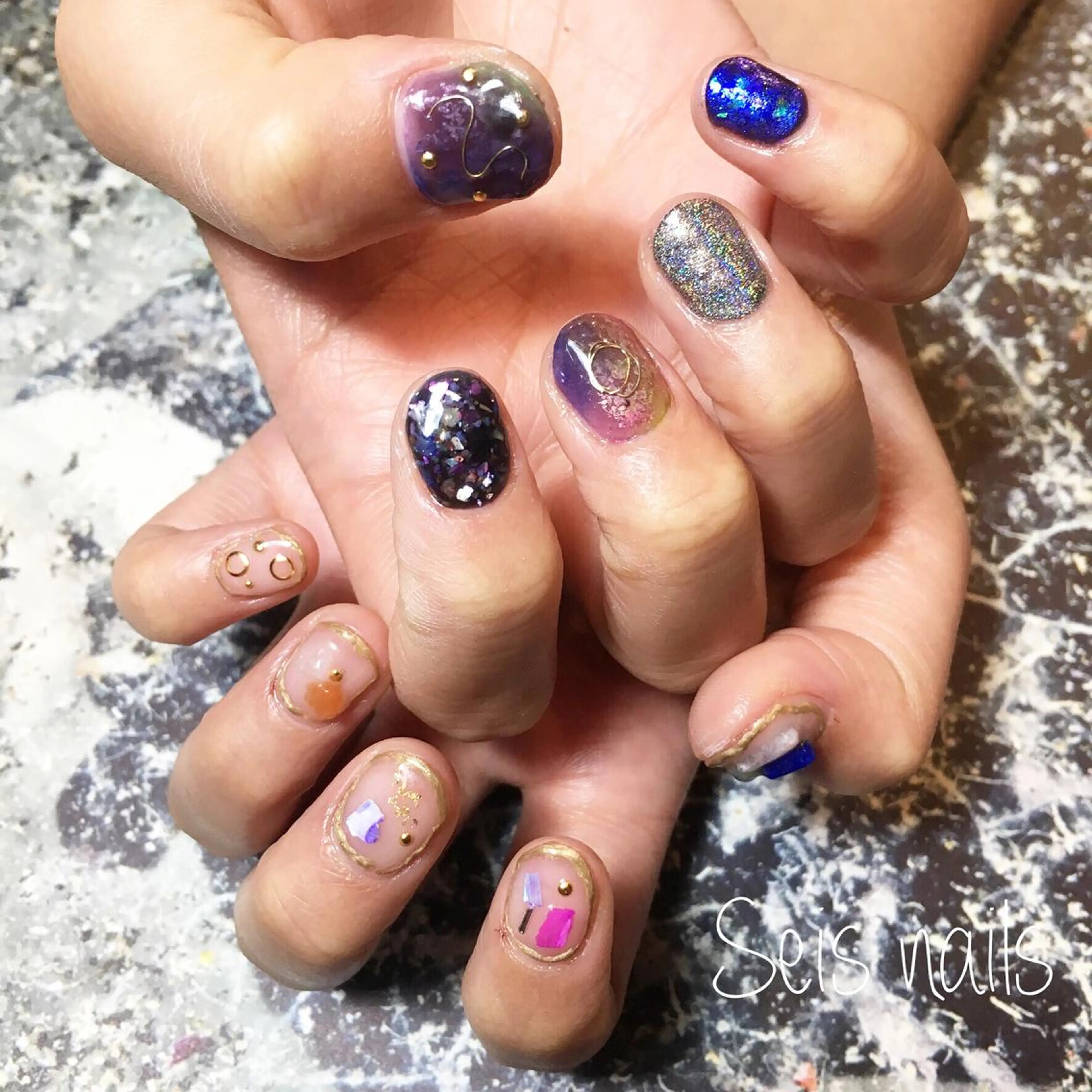 ネイル Seis Shihoのネイルデザイン