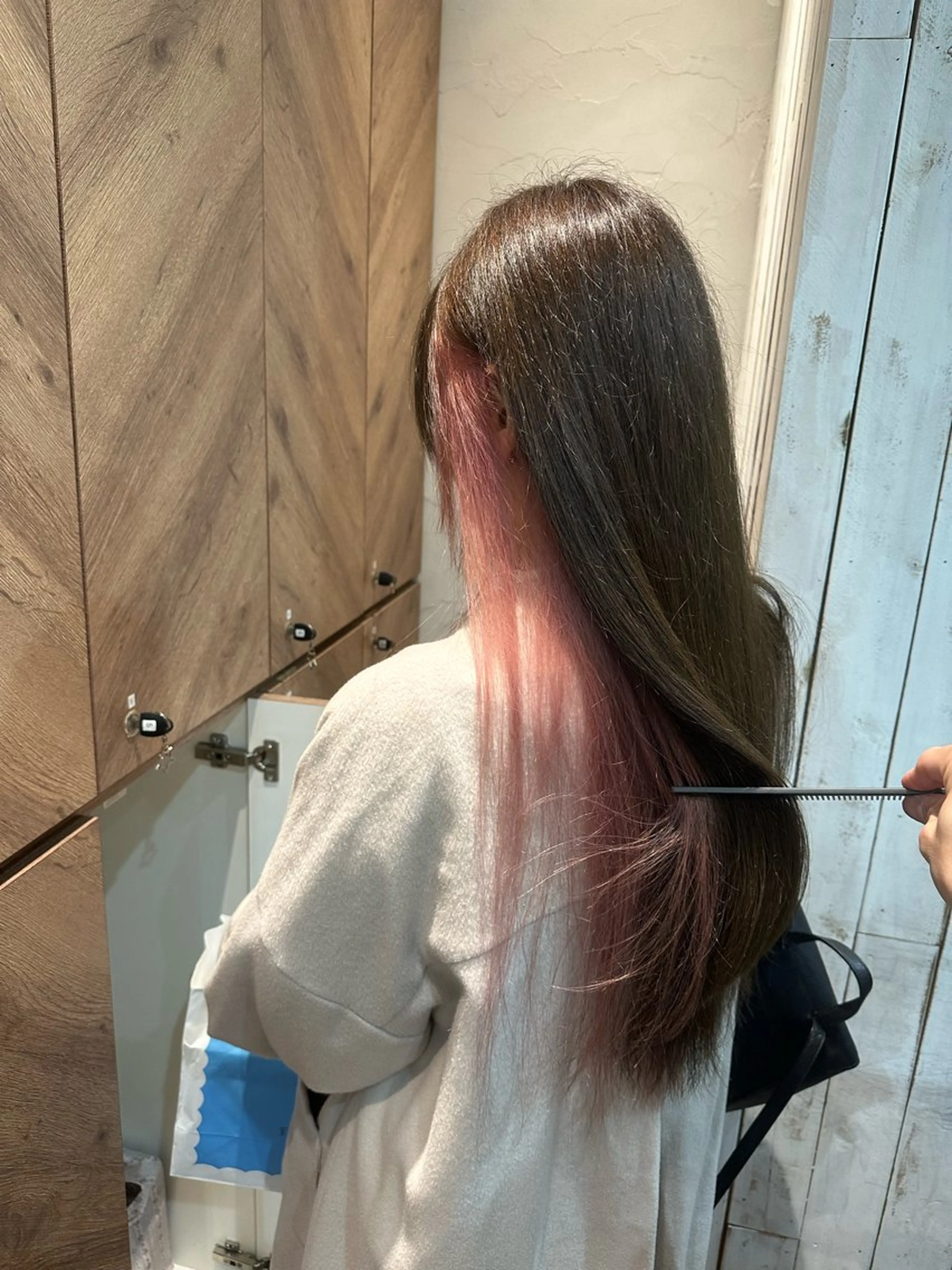 ロング カラー ヘアカラー トリートメント ヘッドスパ ヘアセット ROIS渋谷【ロイス】所属・高橋大樹/グレージュ /ベージュ/美髪のヘアスタイル