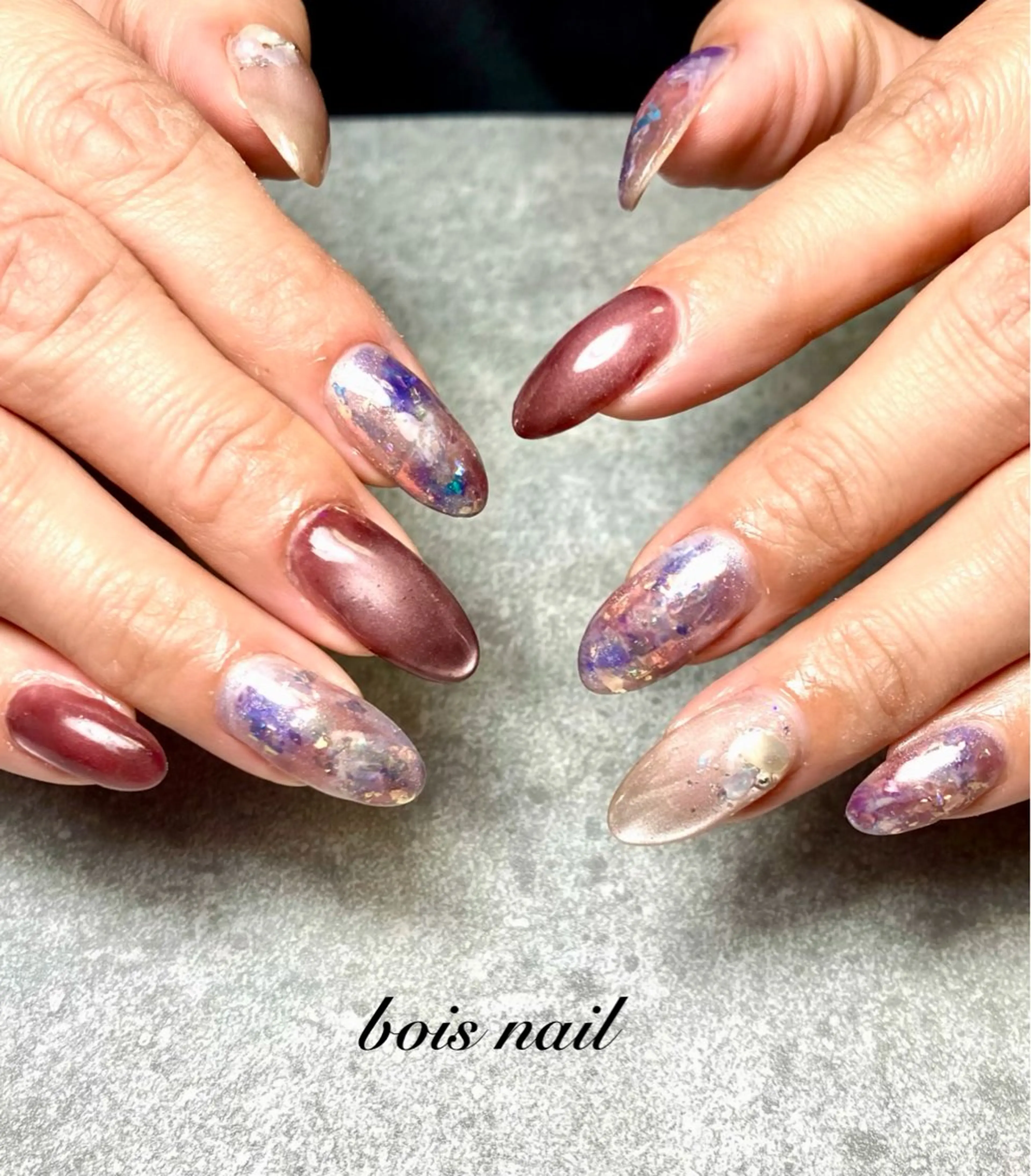 ネイル ハンドネイル bois nail ボワネイル北巽のネイルデザイン