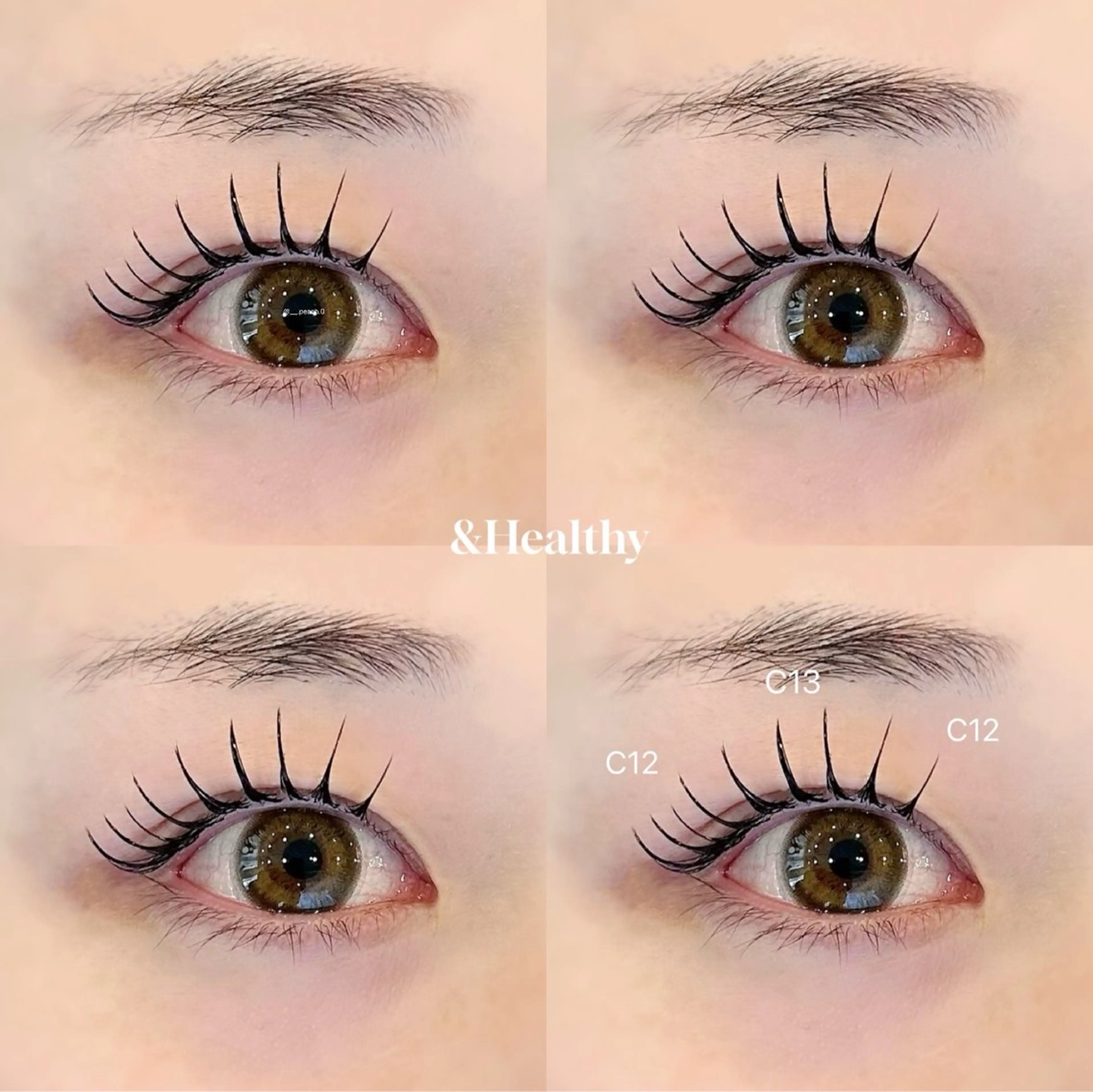 マツエク・マツパ バインドロック フラットラッシュ Olivia 村上のマツエク・マツパデザイン