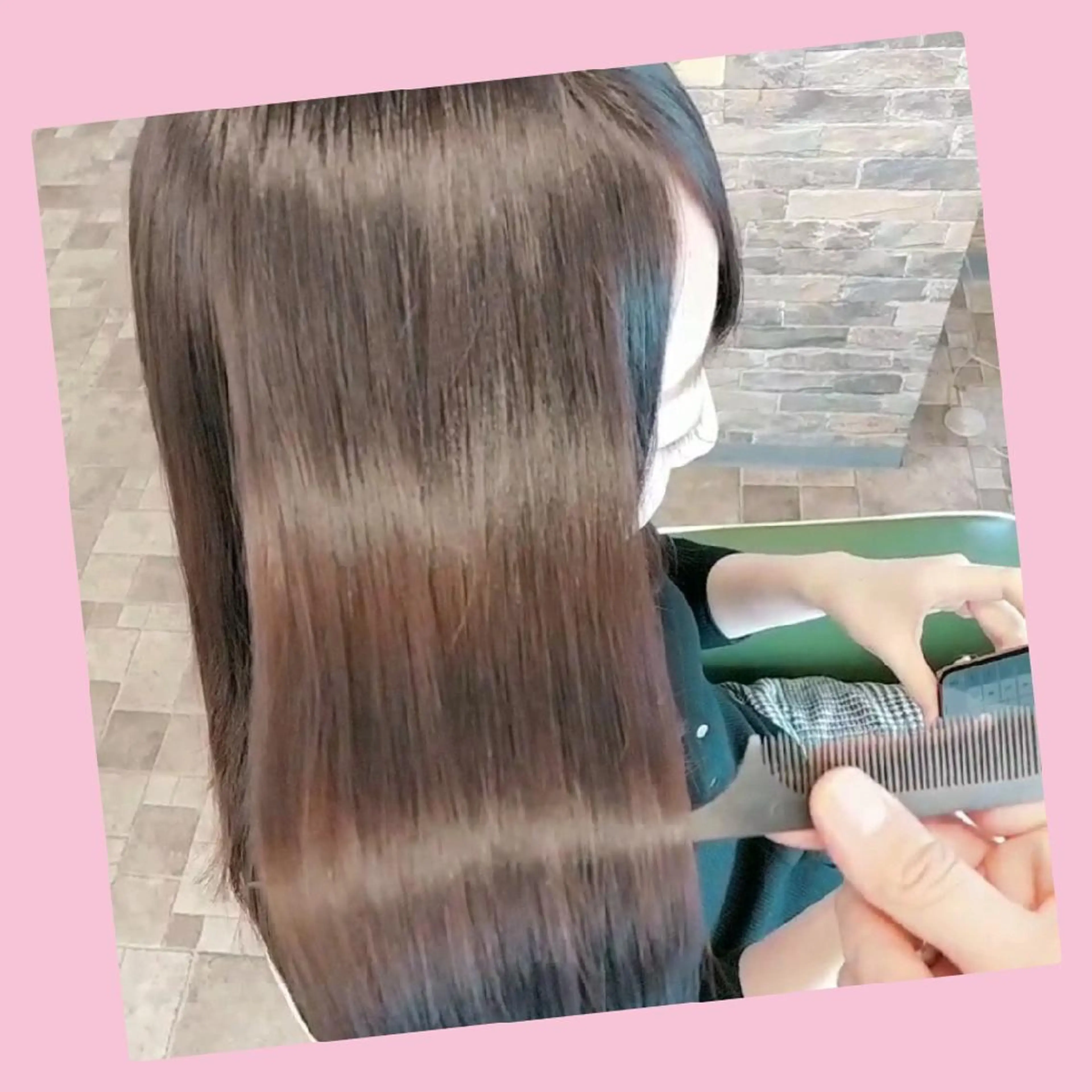 ミディアム カラー アクアカラー 顔周りカット 髪質改善 小顔カット トリートメント デザインカラー髪質 改善Lilithのその他イメージ