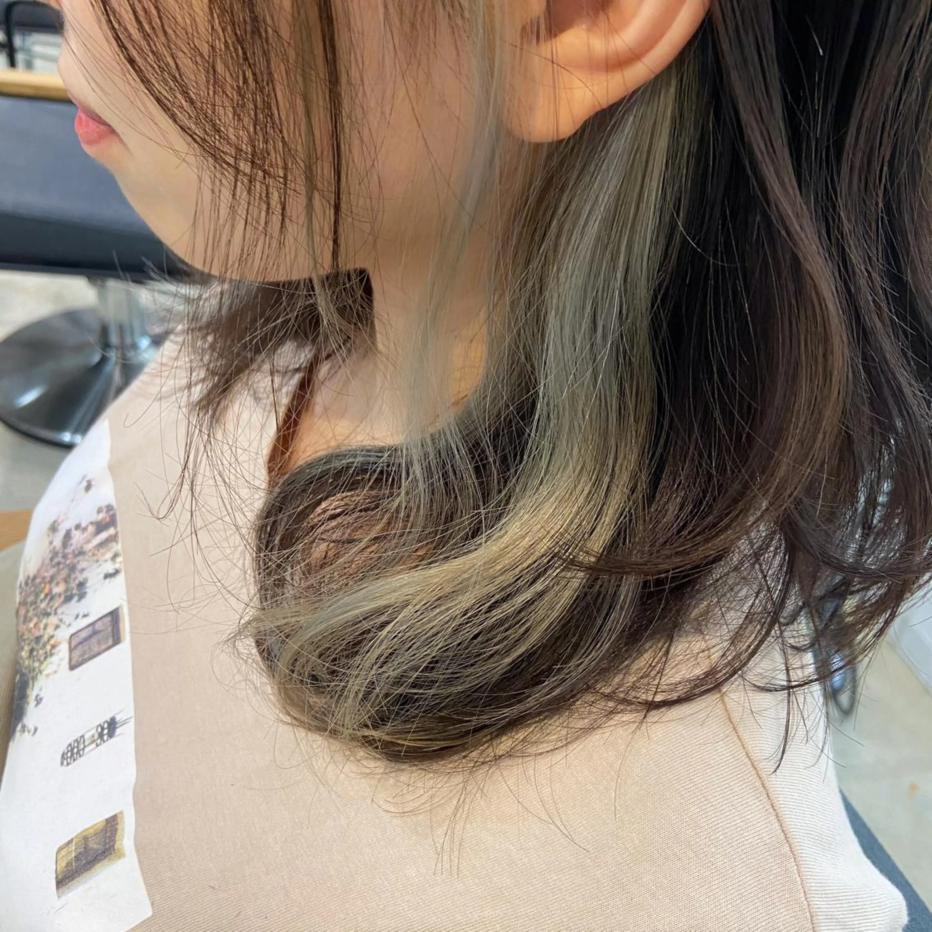 ミディアム カラー 🌷レイヤーカット/ フルキシオリ🌷のヘアスタイル