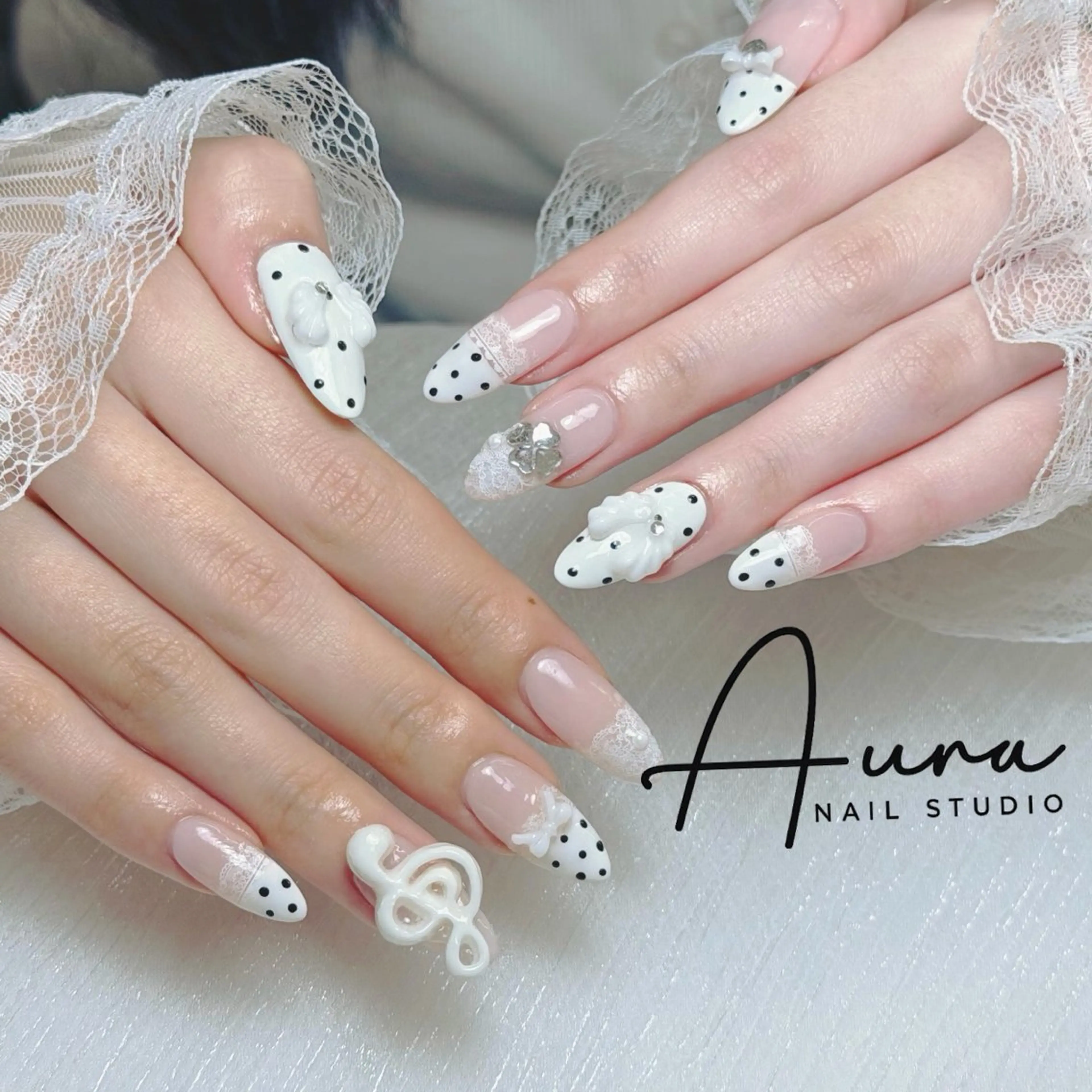 ネイル ハンドネイル Aura Nail Studioのネイルデザイン