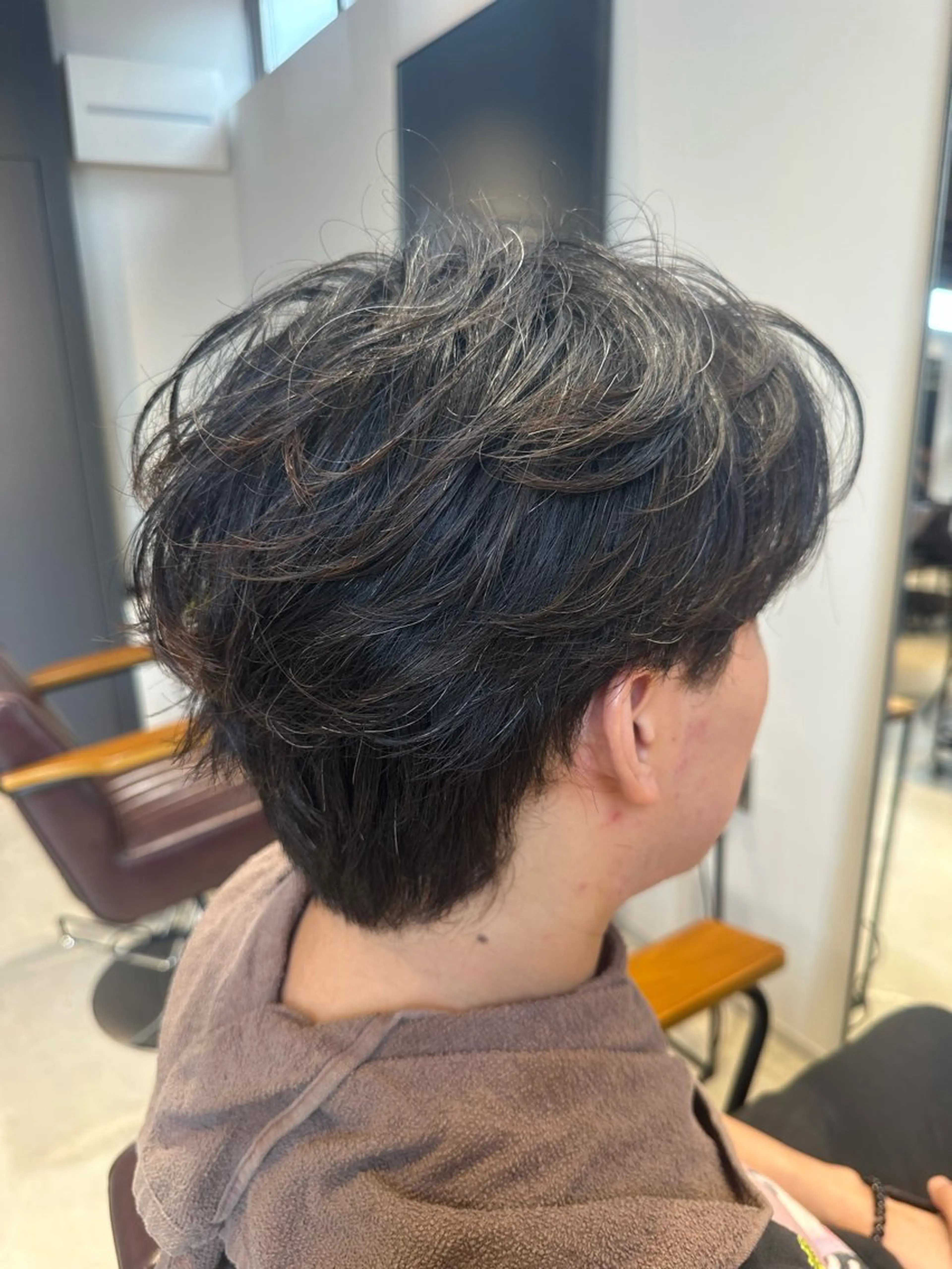 メンズ カット トリートメント ヘッドスパ 【メンズ特化】／ パーマ/名駅/Jinのヘアスタイル