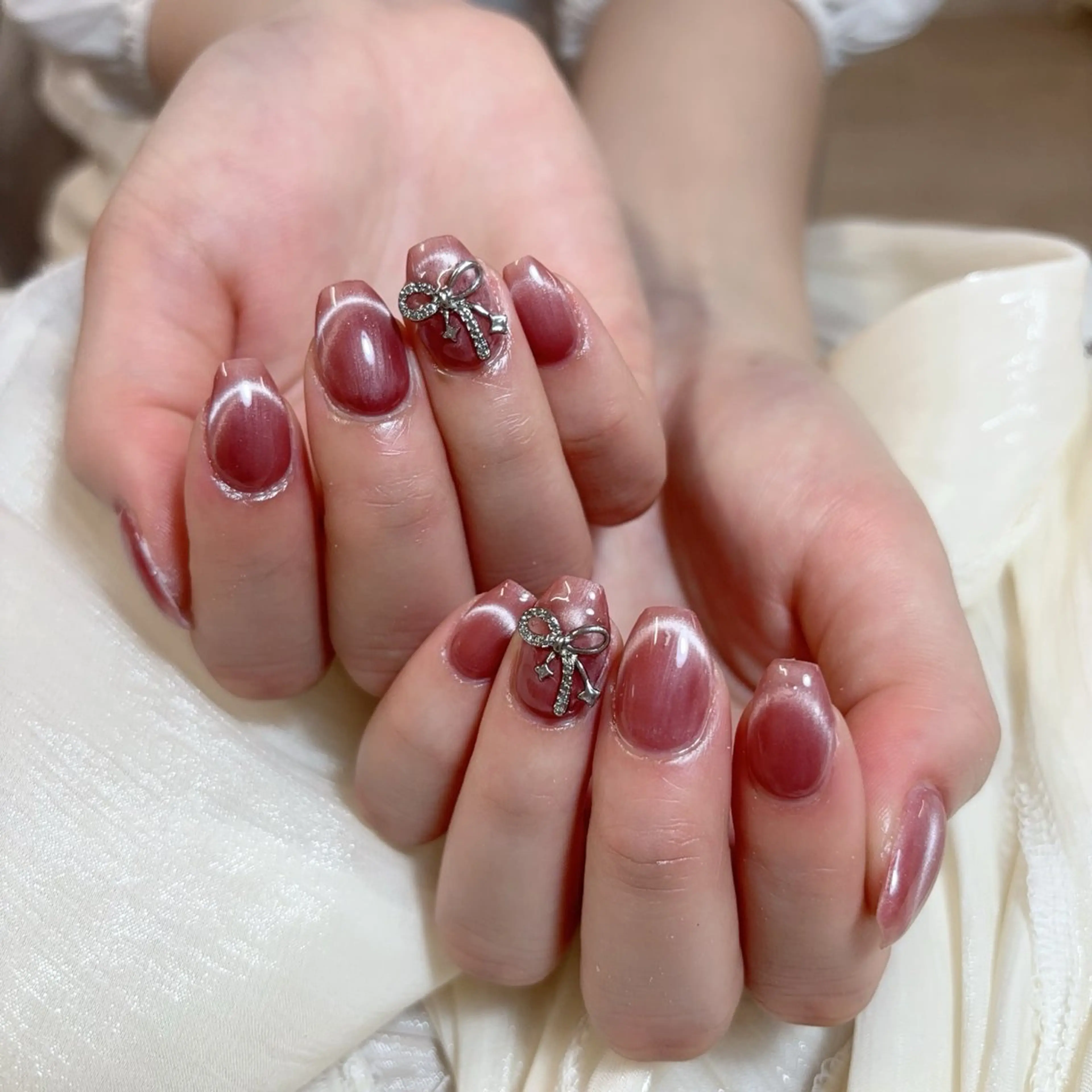 🎀【初回オフ無料ケア込み】フレンチマグネット🥰の写真